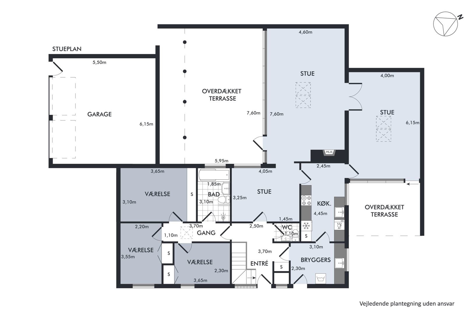 Plantegninger billede af Jacob Paludans Vej 8, 9200 Aalborg SV