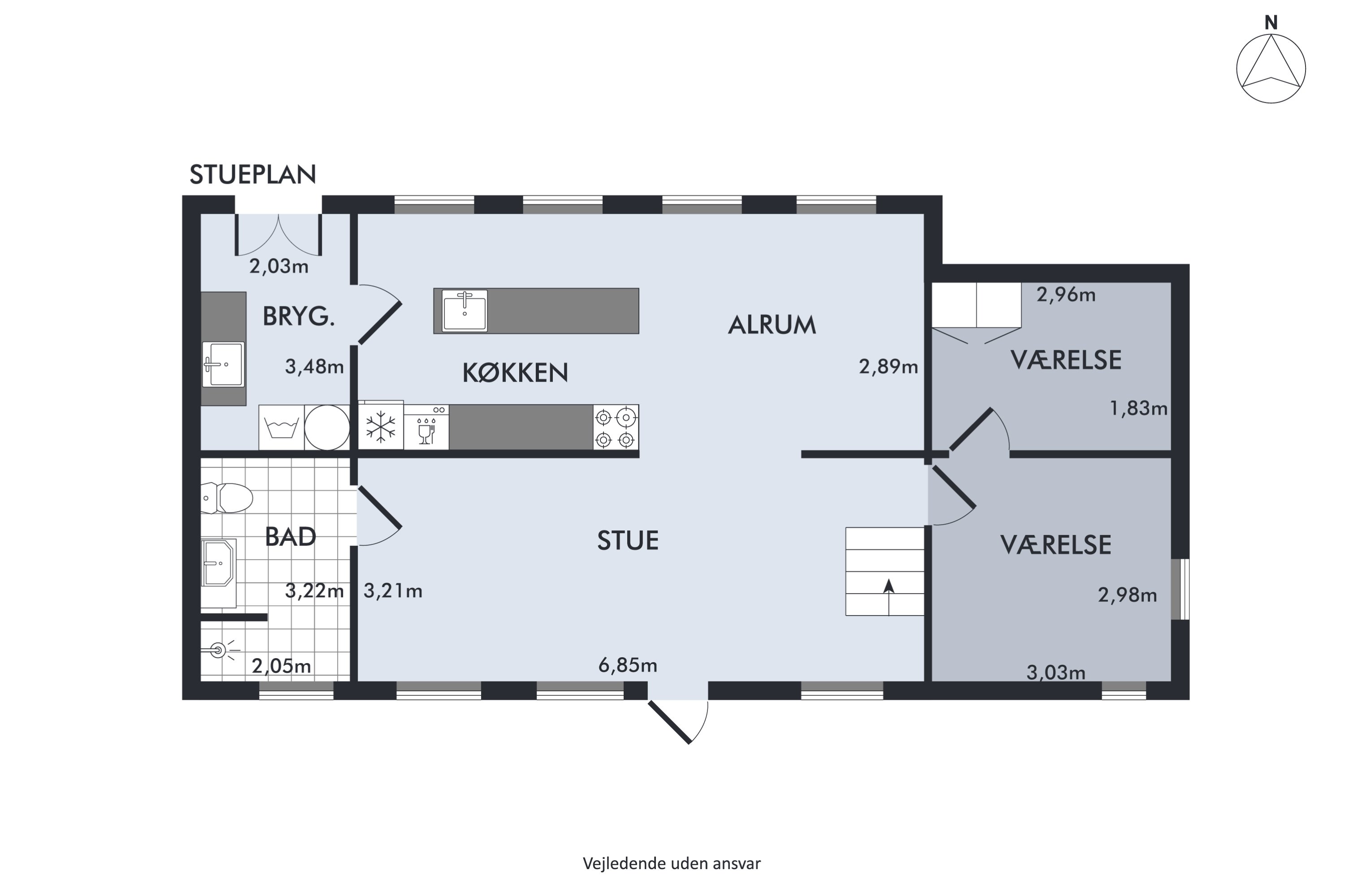 Plantegninger billede af Limbækvej 8, 6300 Gråsten