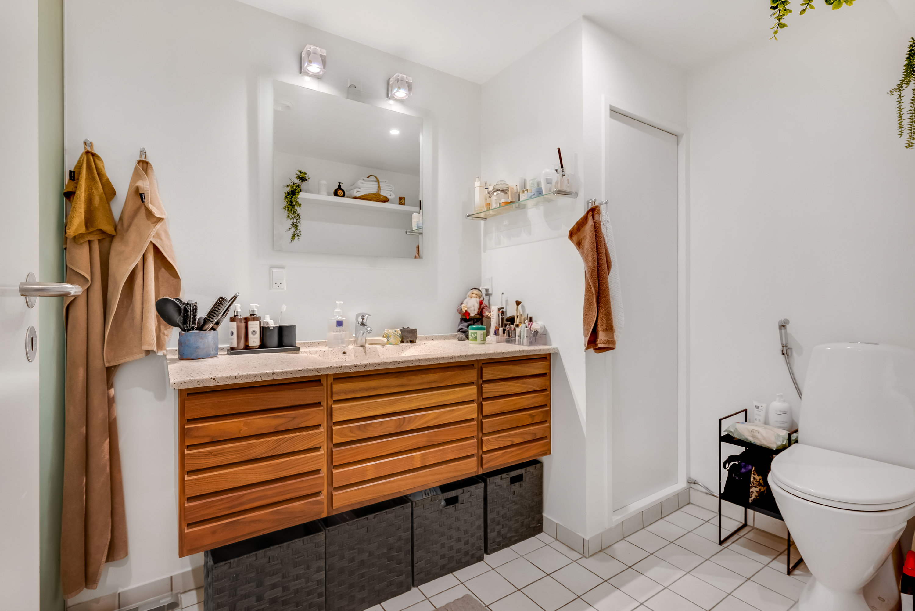 Fremhævet badeværelse billede i fuldskærmstilstand. Billede af Slotsgade 10, 2. 4., 7500 Holstebro