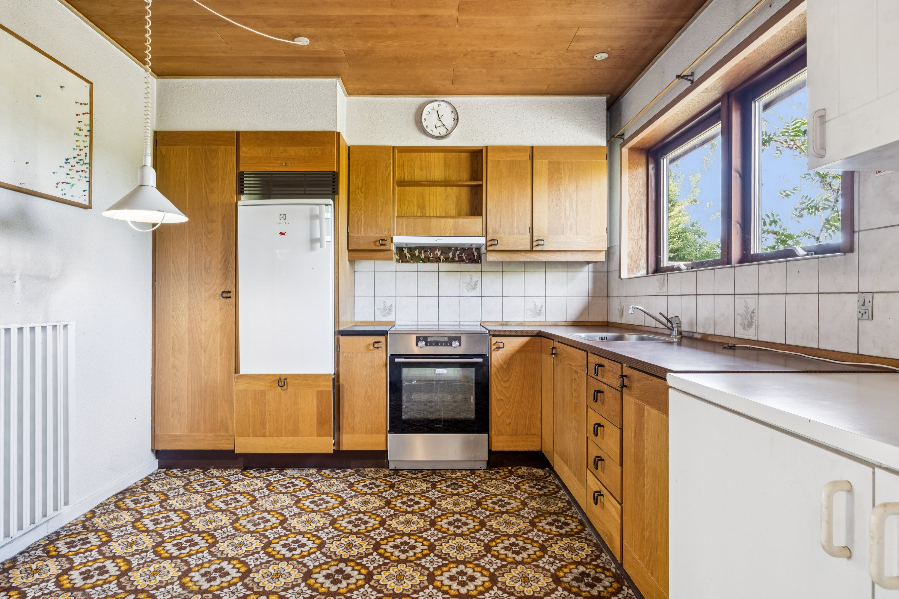 Fremhævet køkken billede i fuldskærmstilstand. Billede af Syrenvej 5, 4291 Ruds Vedby