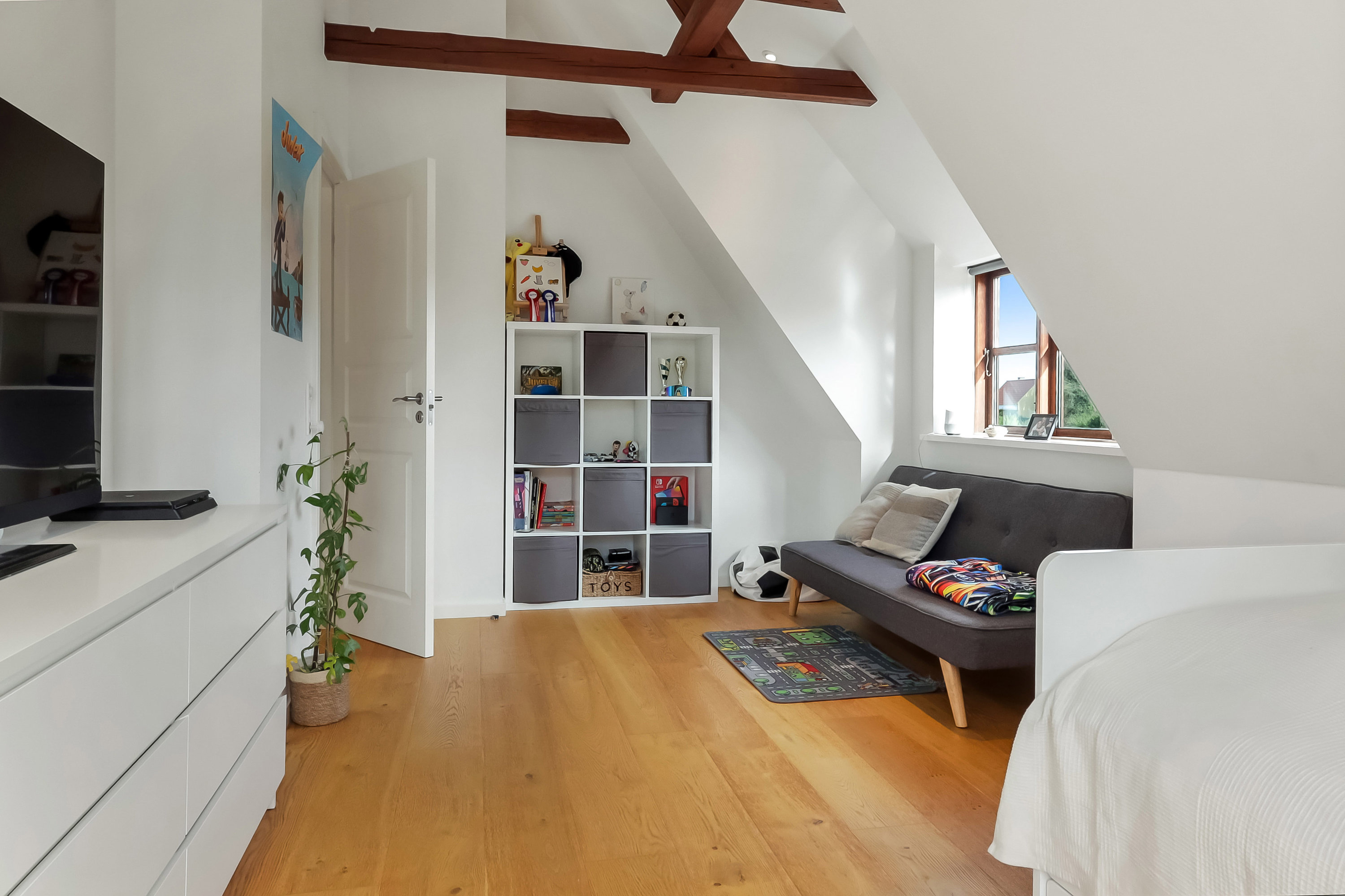 Fremhævet værelse billede i fuldskærmstilstand. Billede af Banepladsen 5, 5772 Kværndrup