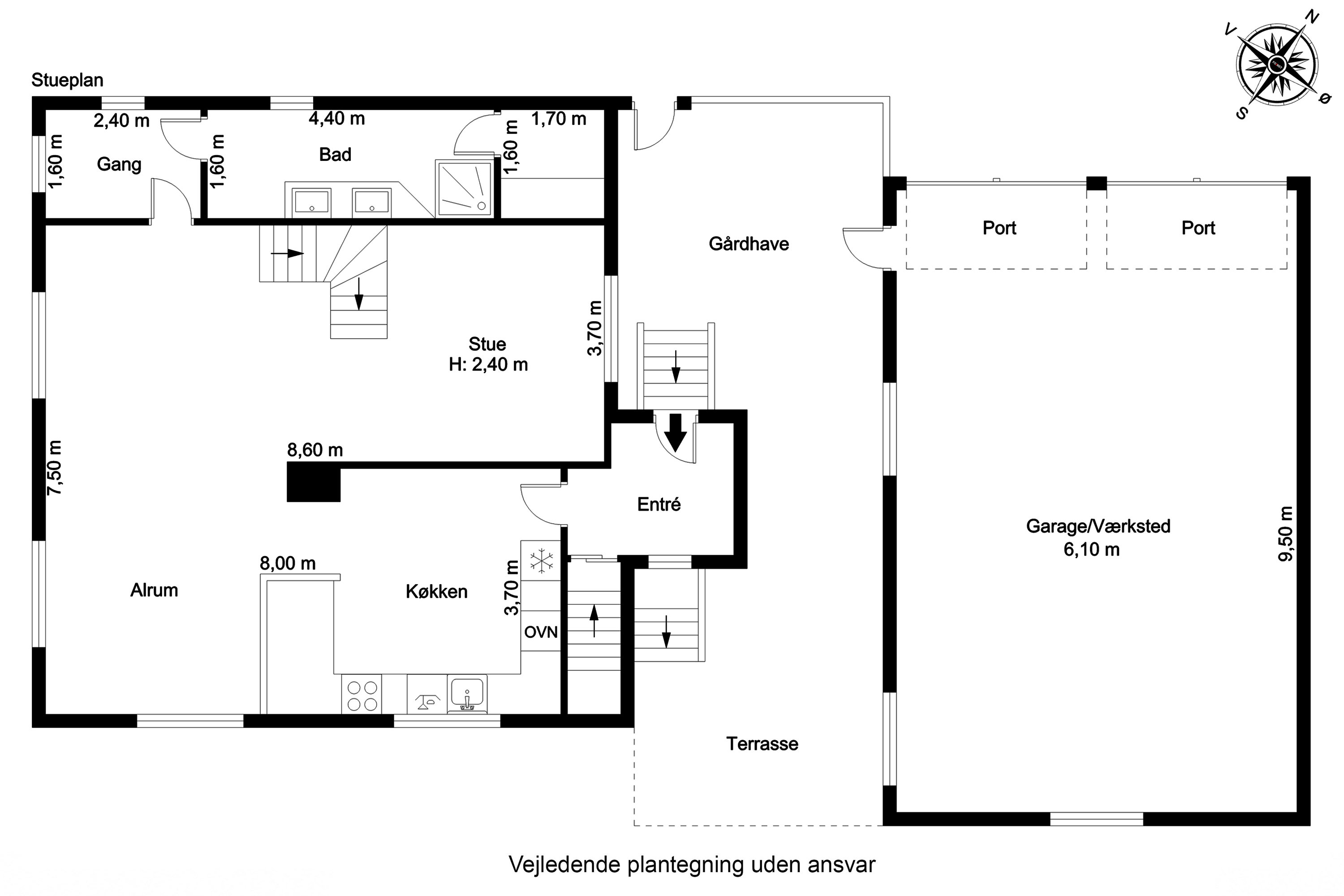 Plantegninger billede af Banepladsen 5, 5772 Kværndrup