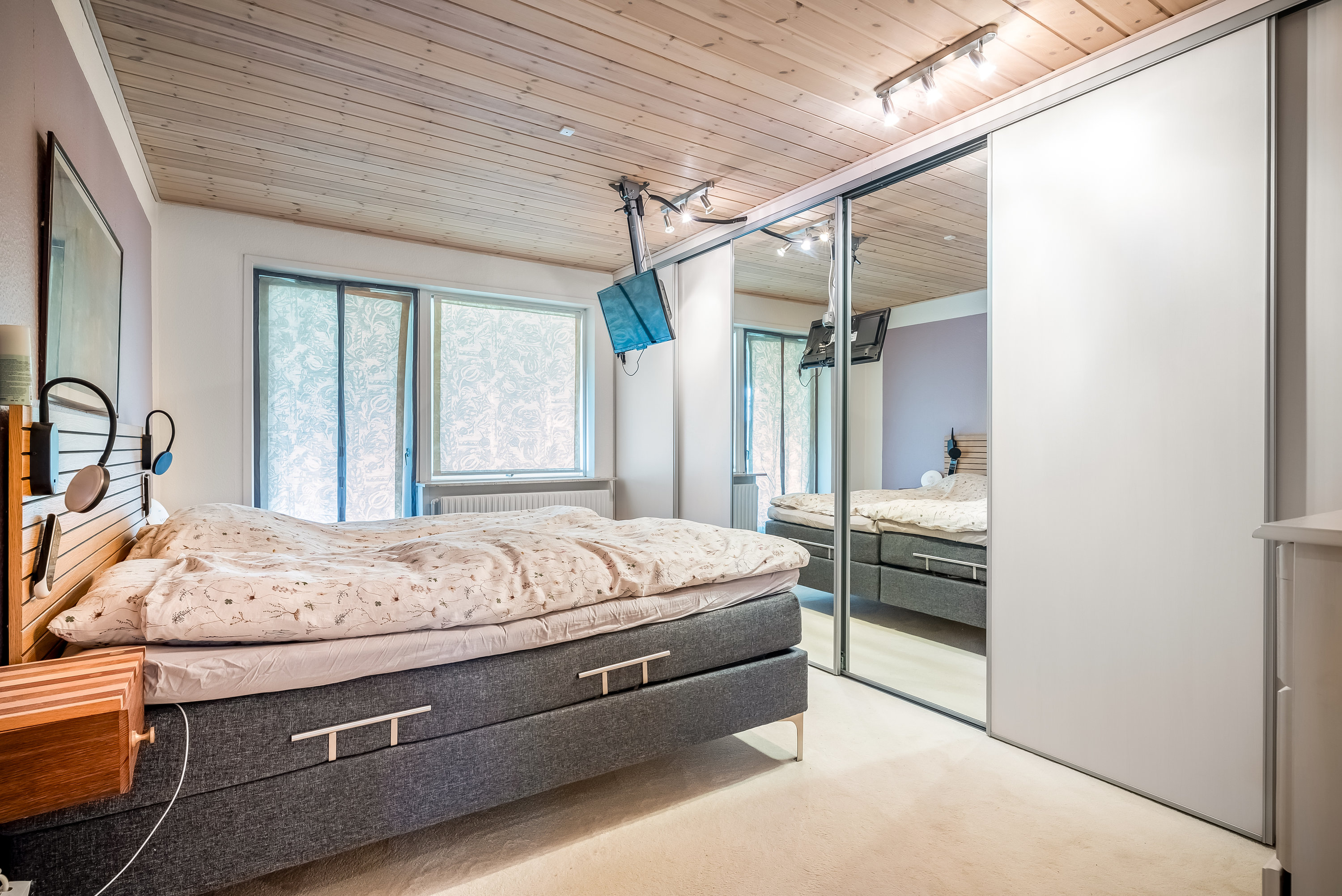 Fremhævet soveværelse billede i fuldskærmstilstand. Billede af Bakkedraget 68, 6940 Lem St