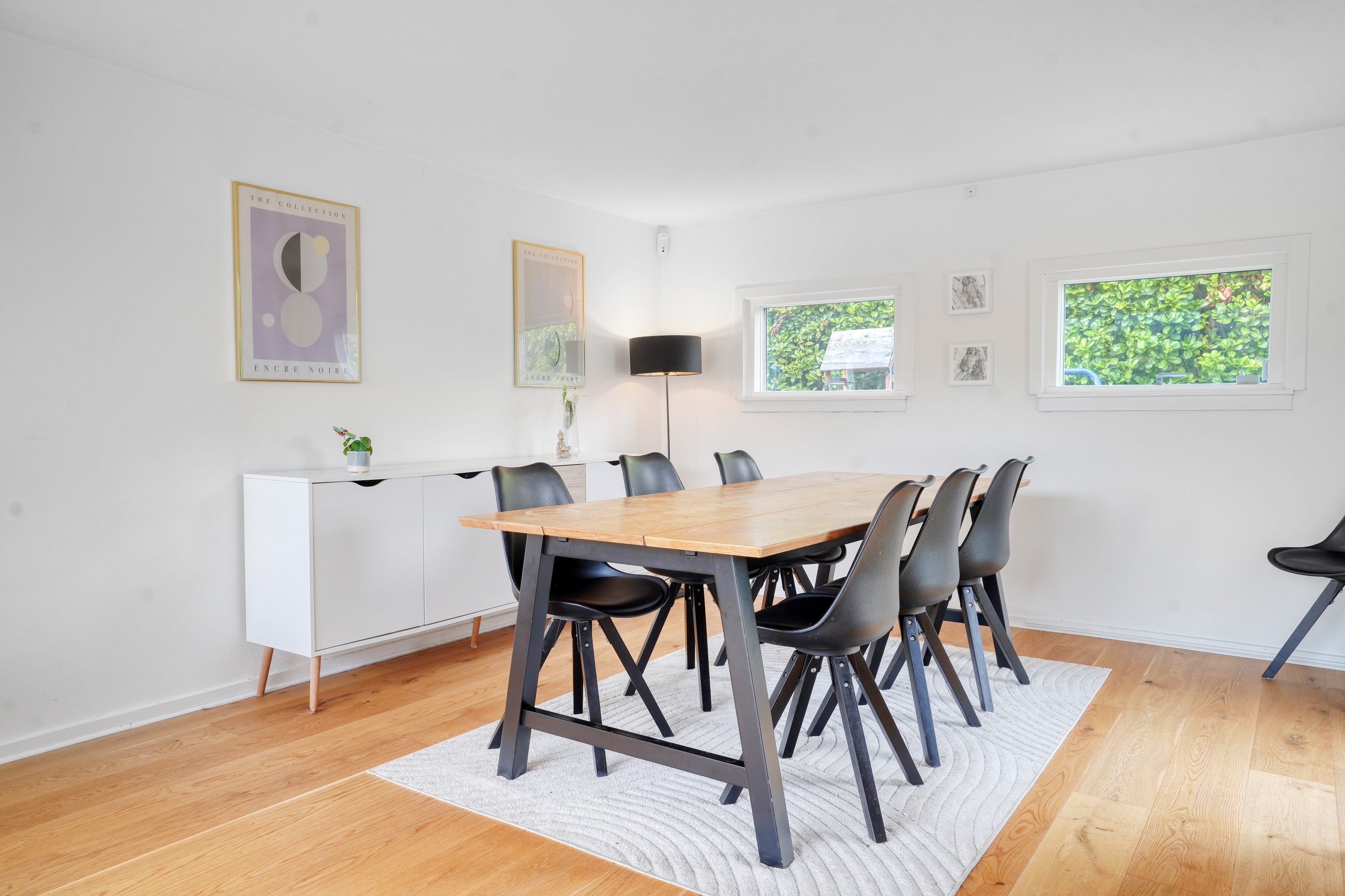 Fremhævet spisestue billede i fuldskærmstilstand. Billede af Baldersvej 16, 3000 Helsingør