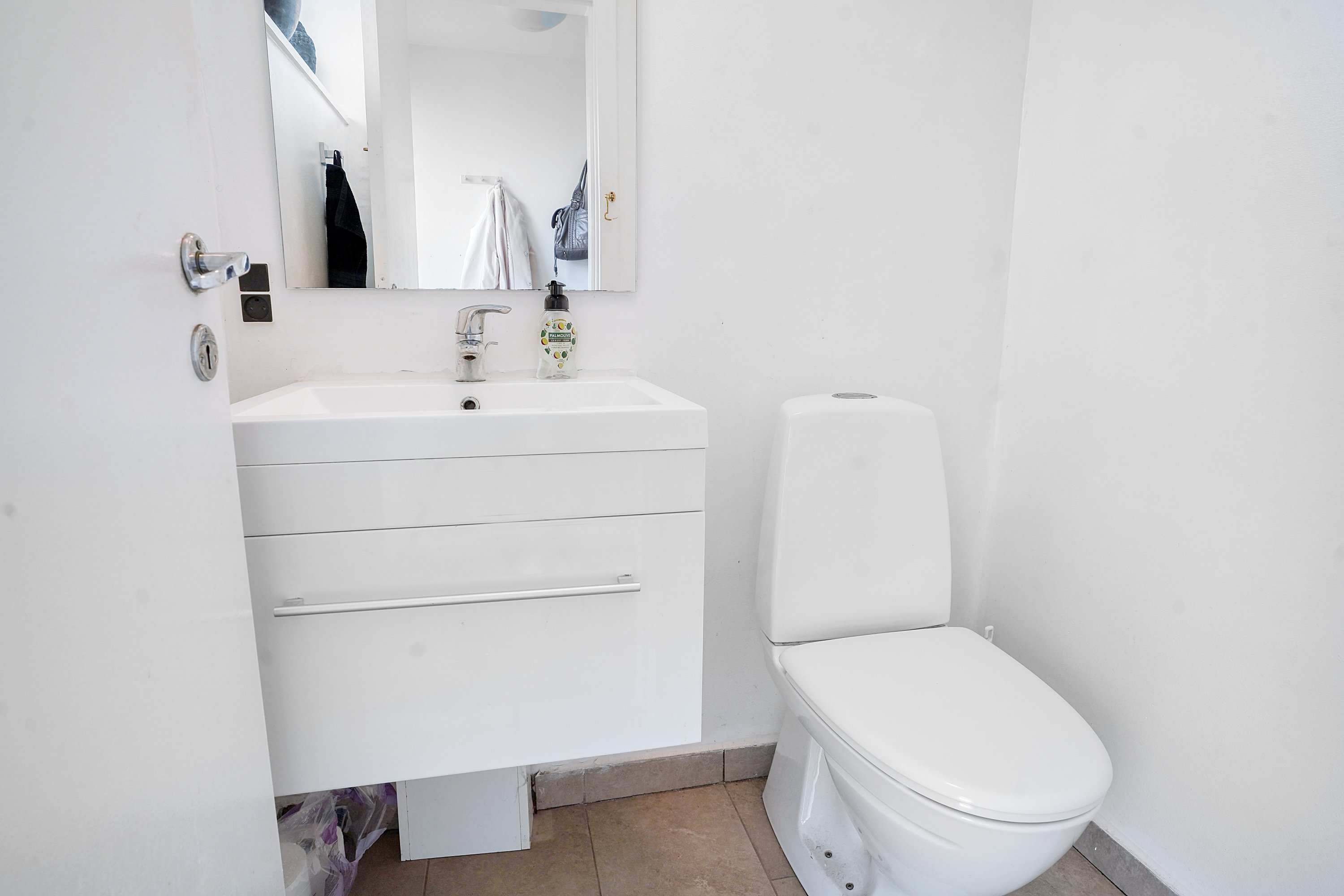 Fremhævet wc billede i fuldskærmstilstand. Billede af Baldersvej 16, 3000 Helsingør