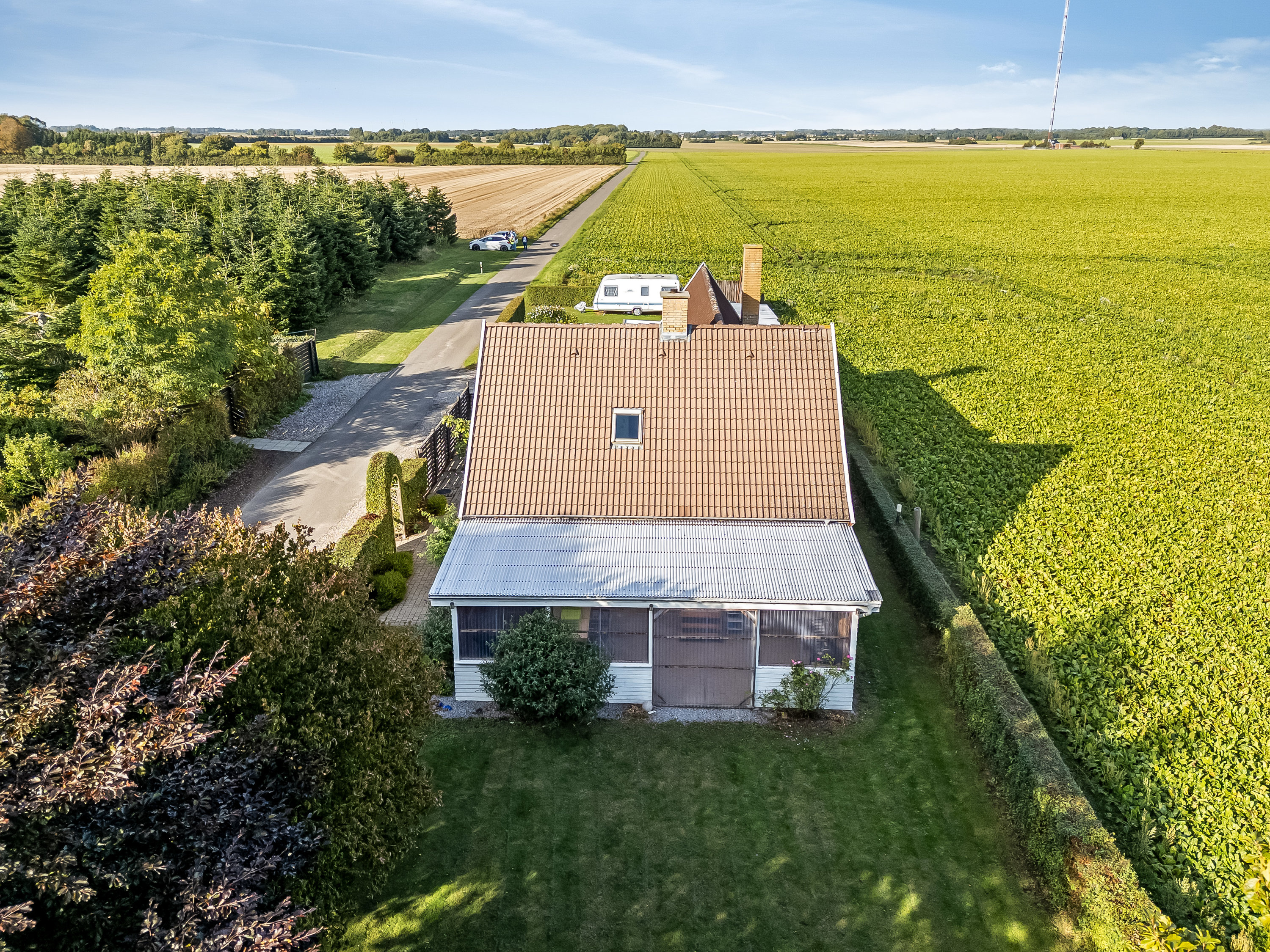 Fremhævet mastefoto billede i fuldskærmstilstand. Billede af Bulskovvej 2, 4900 Nakskov