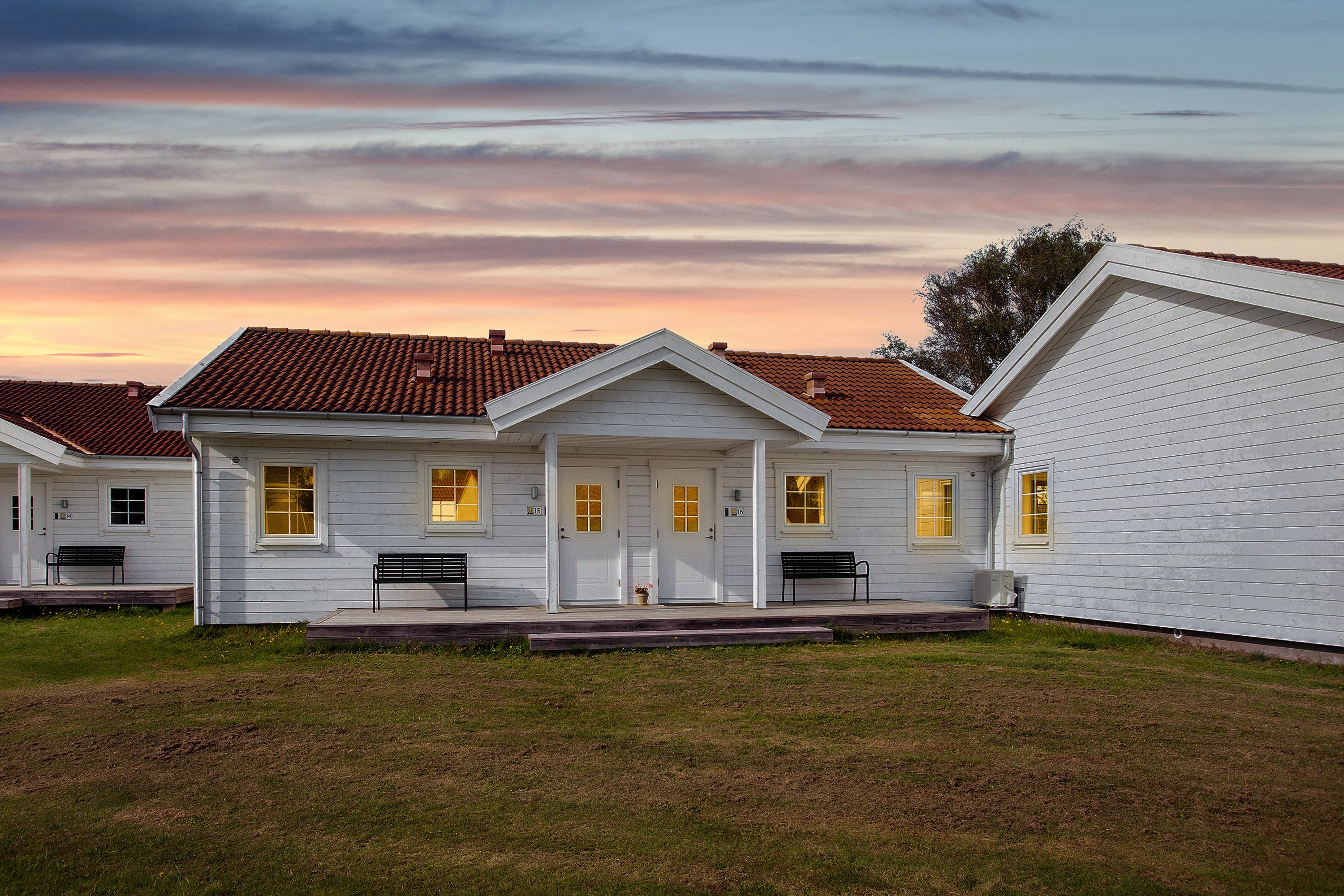 Fremhævet facade billede i fuldskærmstilstand. Billede af Prof Johansens Vej 2B, 23., Seaside Feriehuse, 9940 Læsø