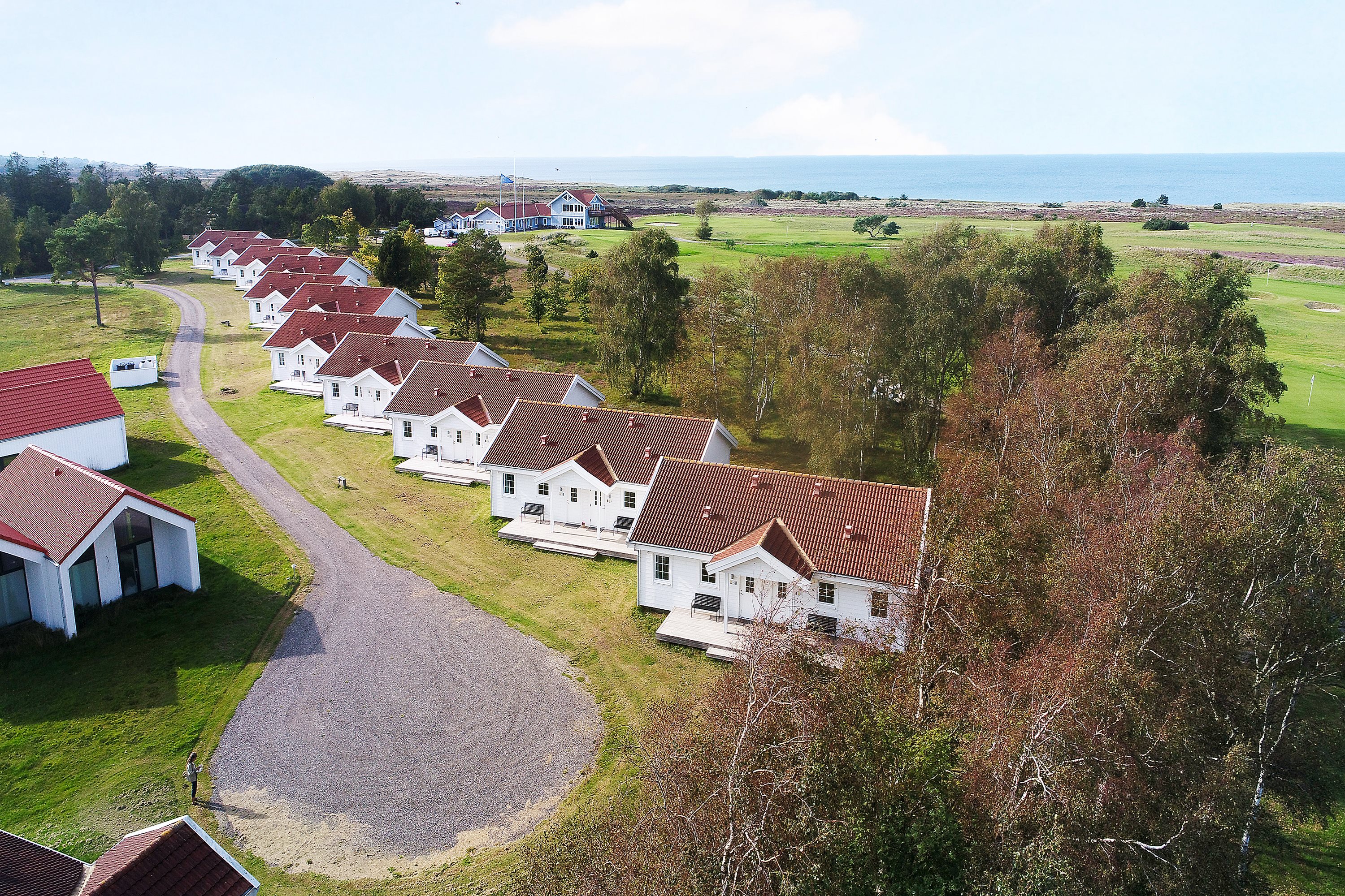 Miniaturebillede 2: luftfoto. Billede af Prof Johansens Vej 2B, 23., Seaside Feriehuse, 9940 Læsø