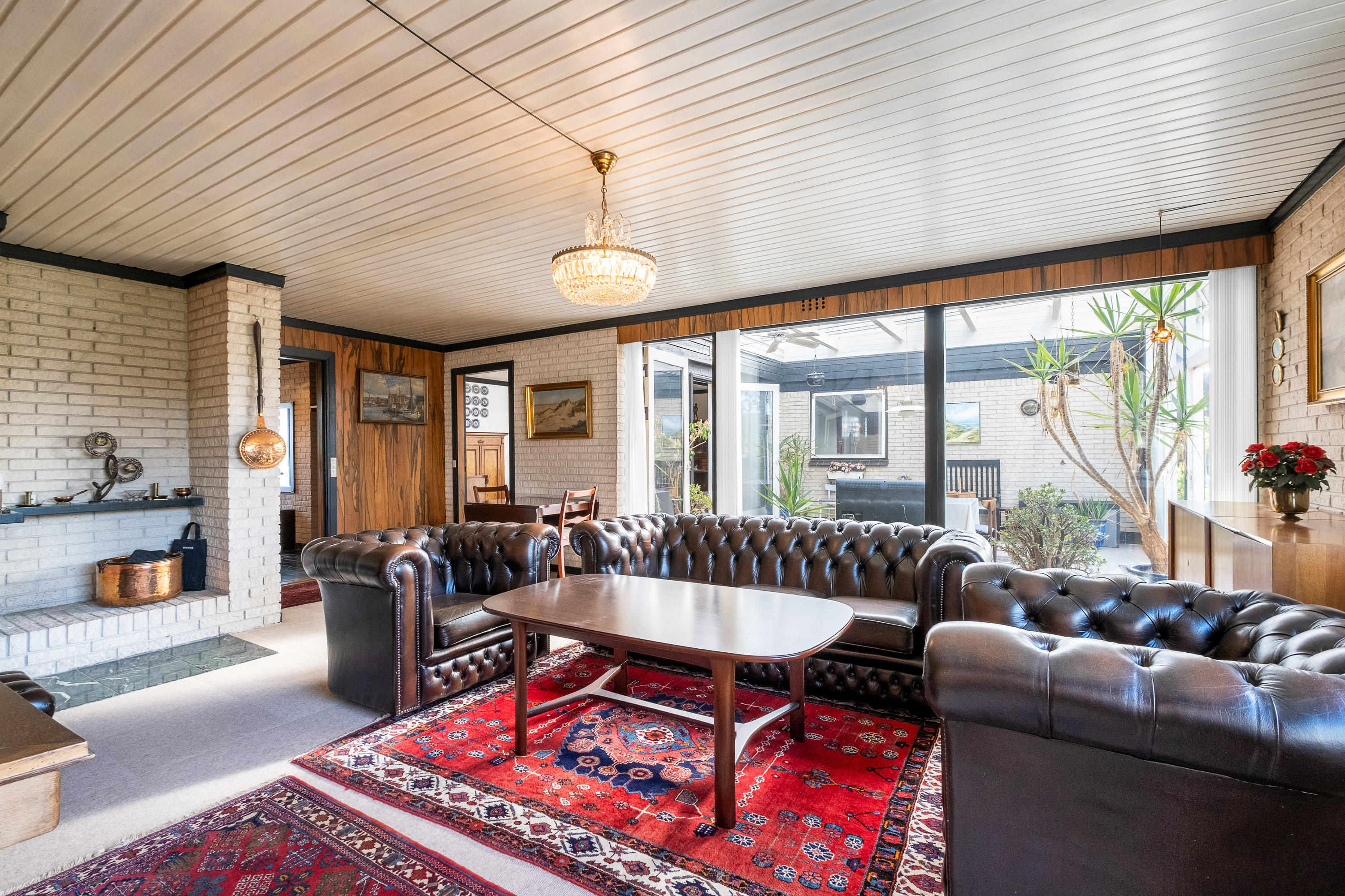 Fremhævet stue billede i fuldskærmstilstand. Billede af Munkebakkevej 36, 8250 Egå