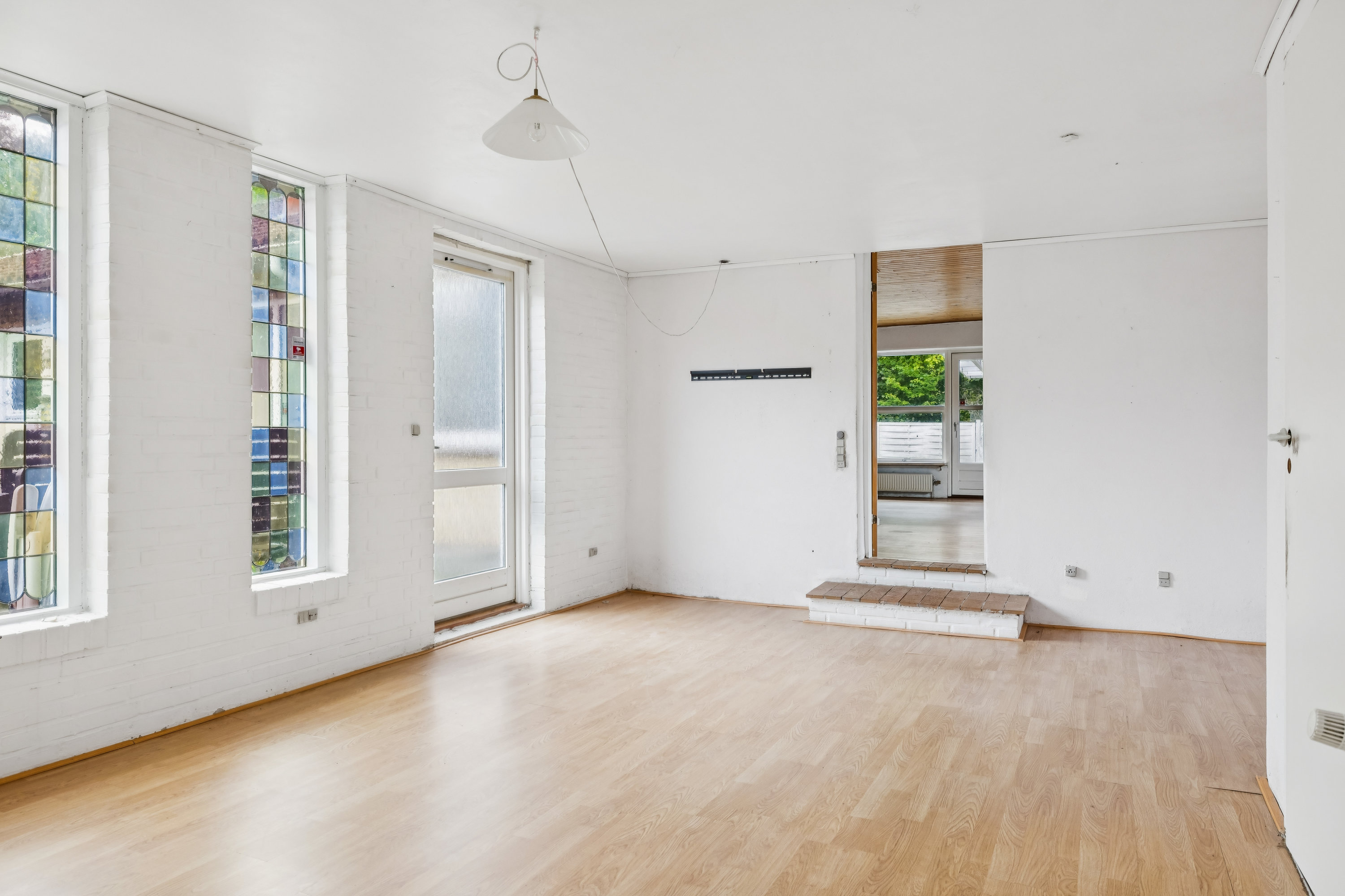 Fremhævet stue billede i fuldskærmstilstand. Billede af Tyrsbjergvej 110, Korup, 5210 Odense NV