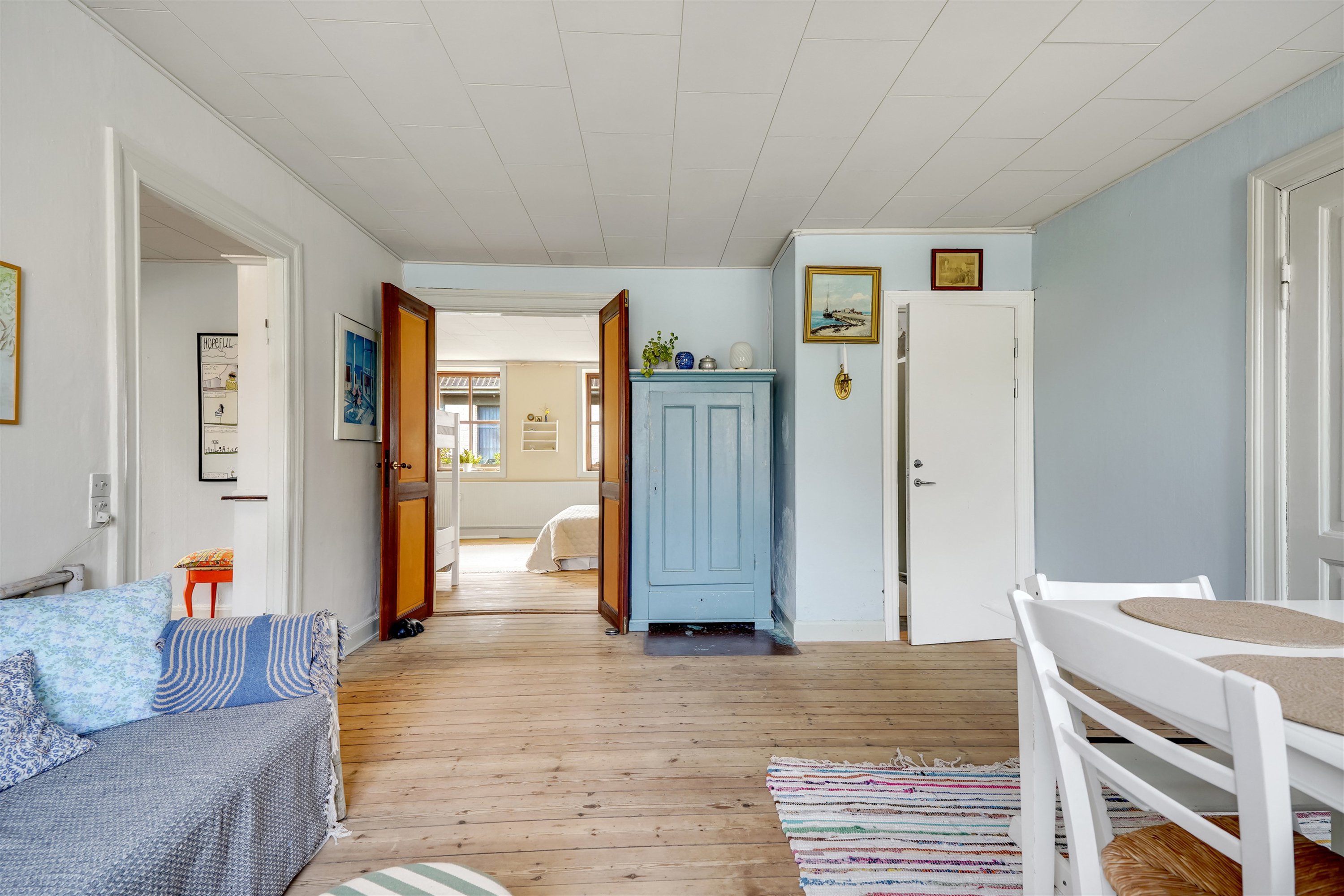 Fremhævet stue billede i fuldskærmstilstand. Billede af Hovedgaden 90, Nordby, 6720 Fanø