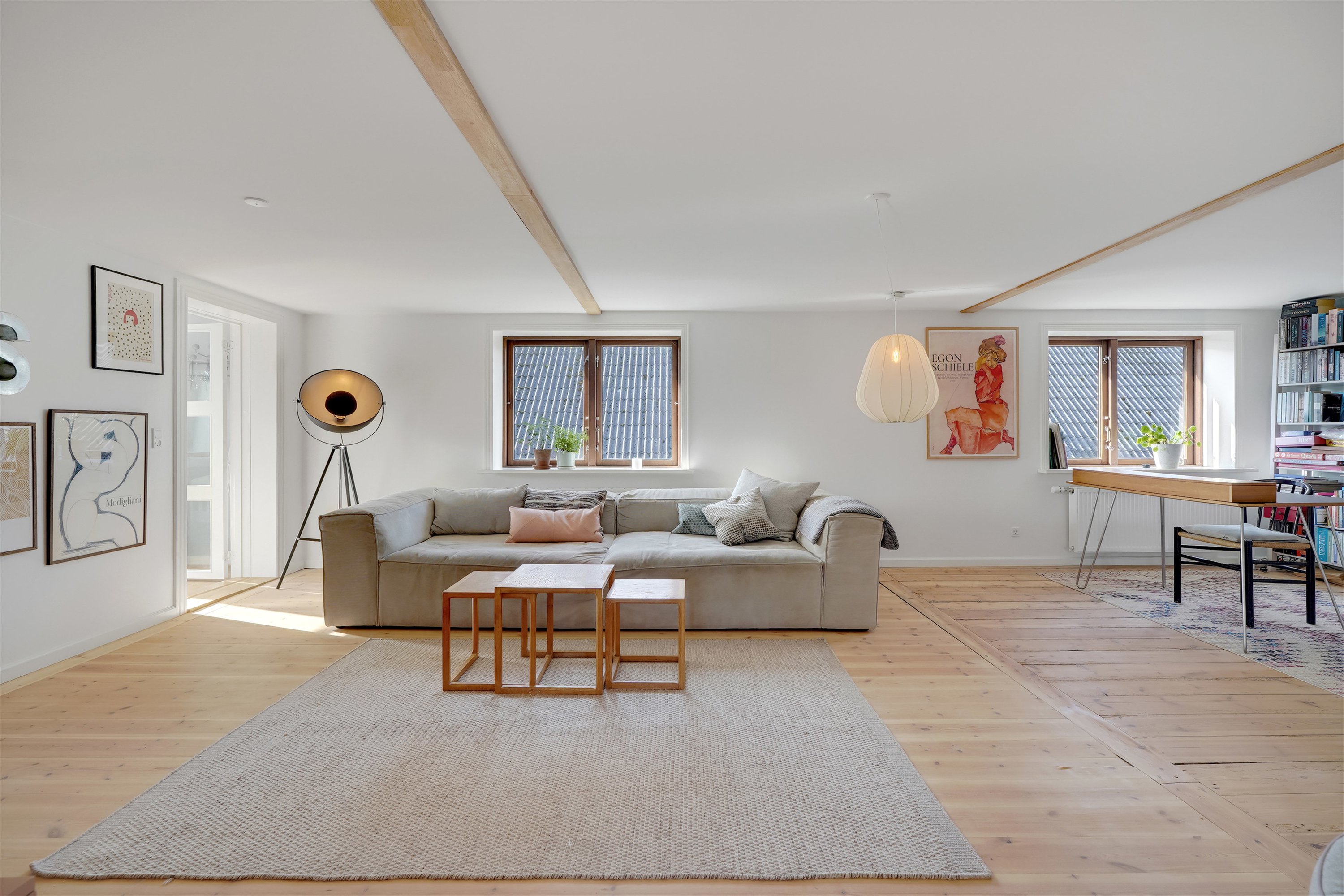 Fremhævet stue billede i fuldskærmstilstand. Billede af Hovedgaden 90, Nordby, 6720 Fanø