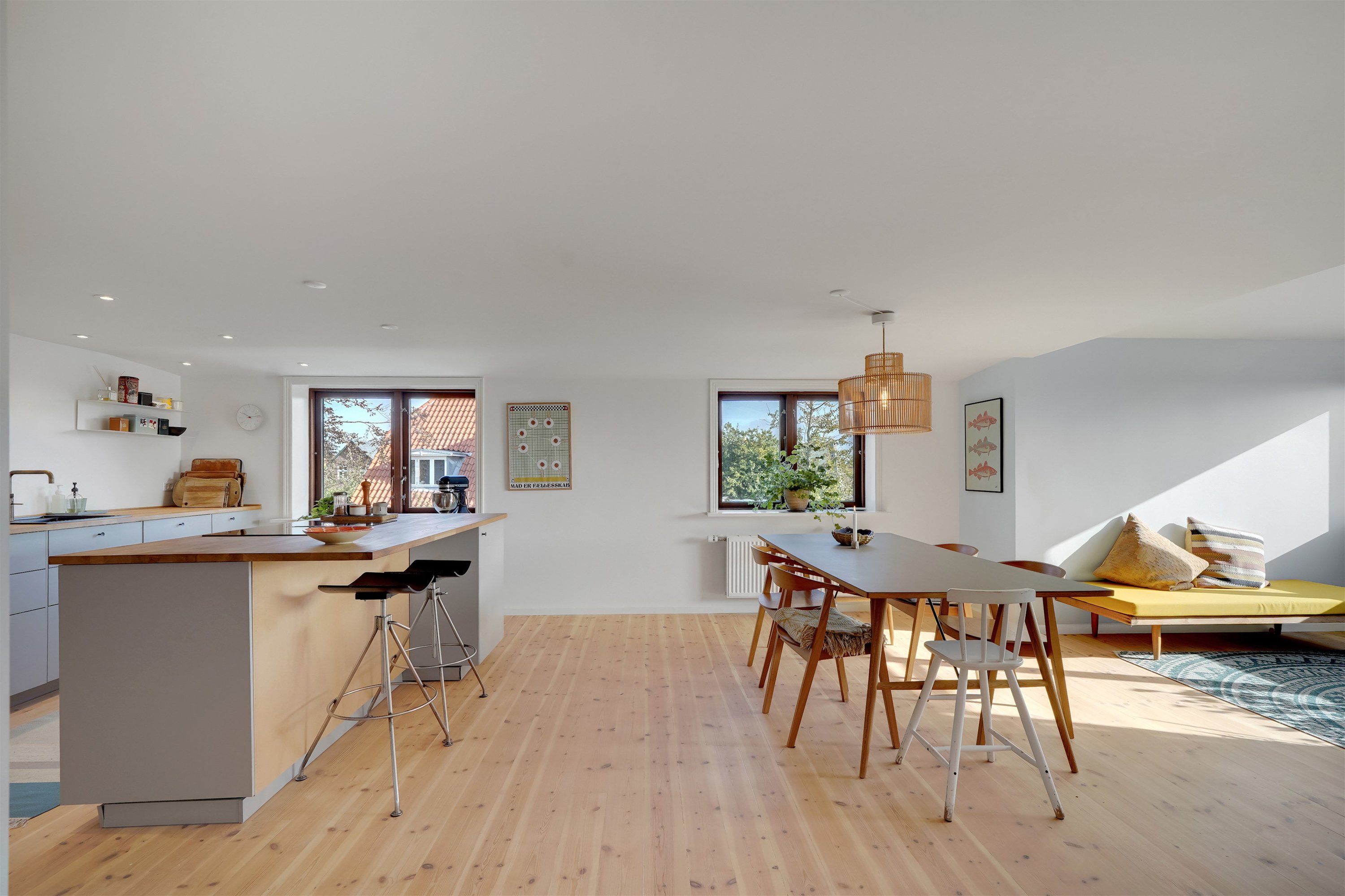 Fremhævet køkken alrum billede i fuldskærmstilstand. Billede af Hovedgaden 90, Nordby, 6720 Fanø