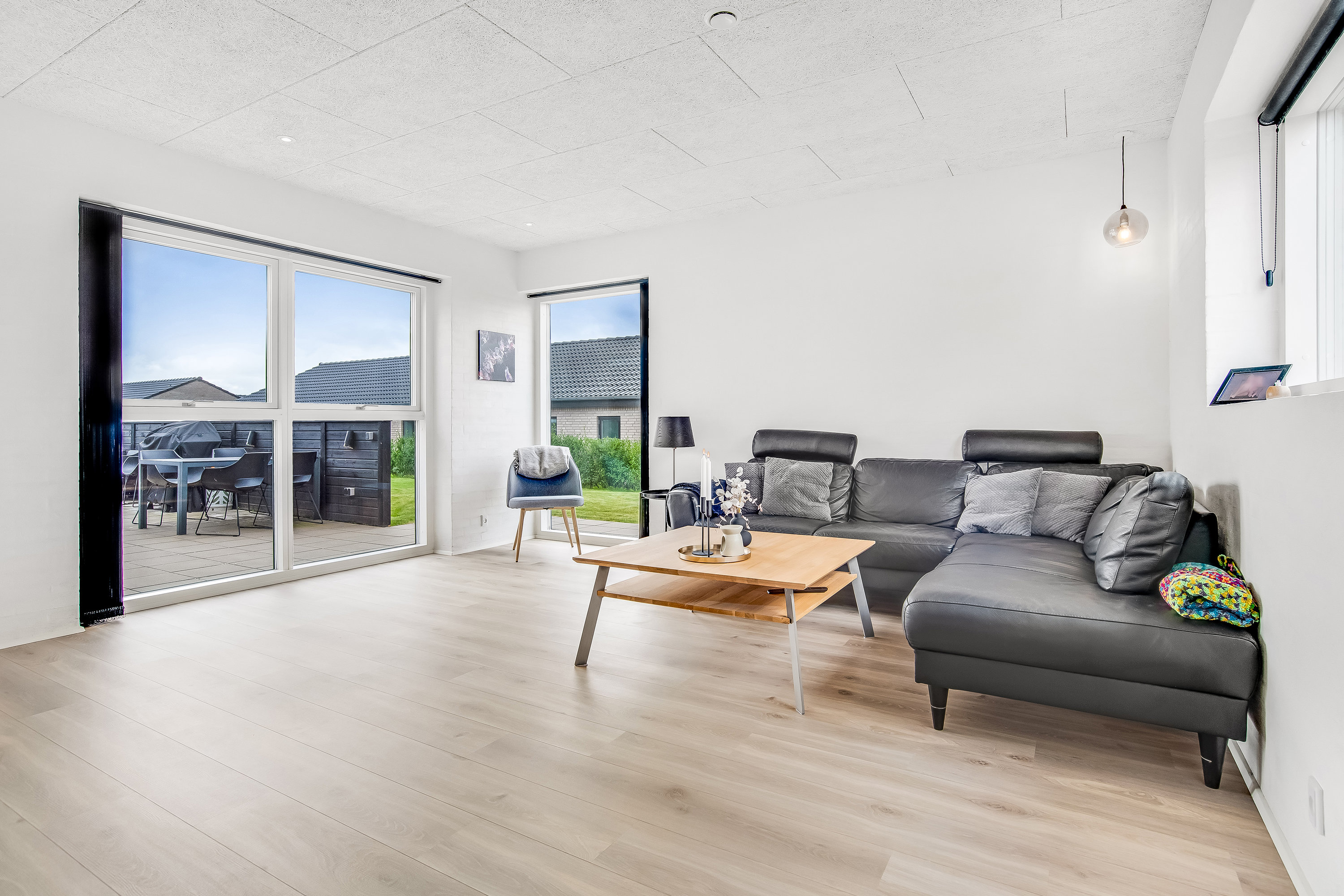 Fremhævet stue billede i fuldskærmstilstand. Billede af Furesøvej 4, 7500 Holstebro