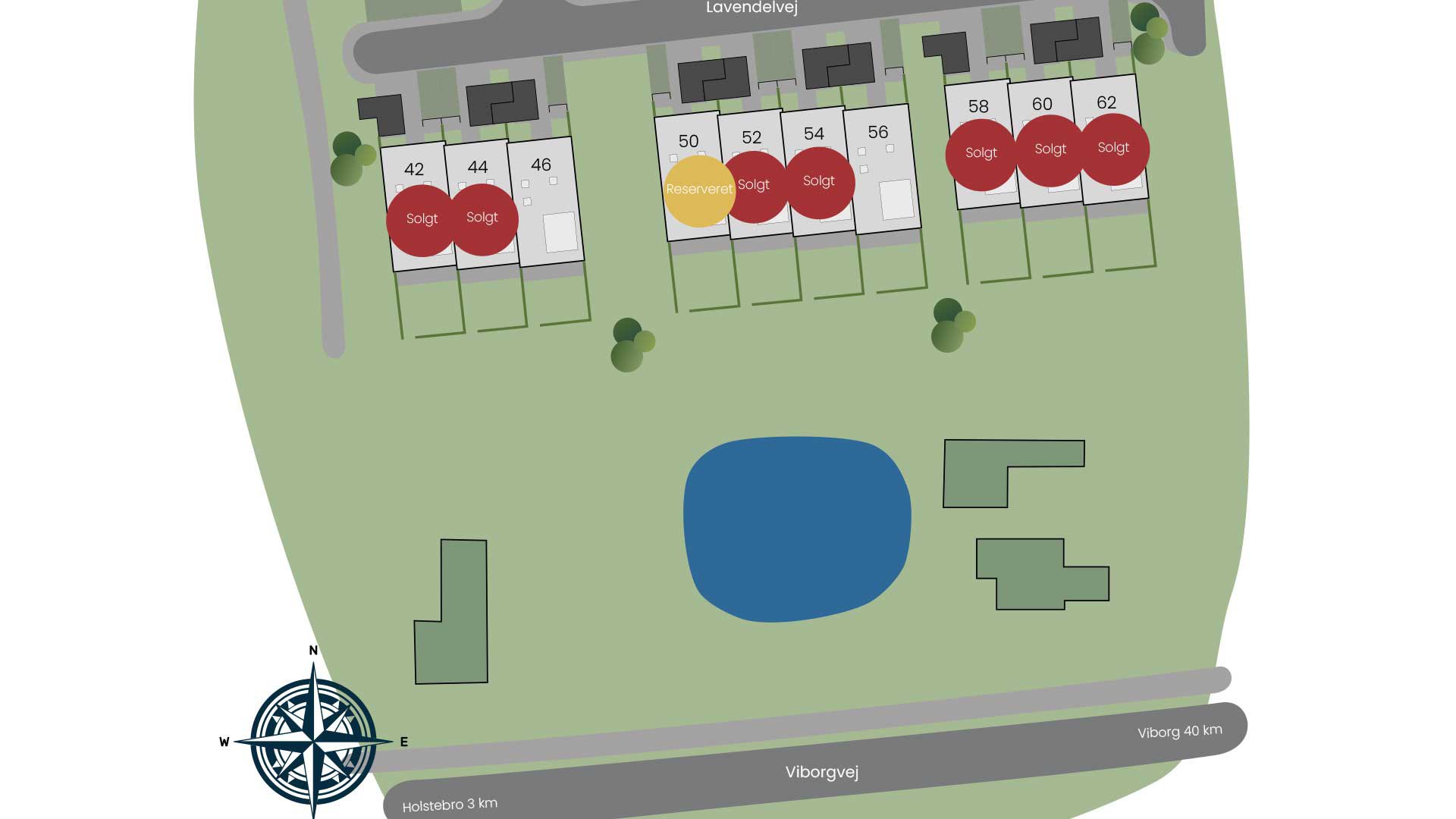 Fremhævet  billede i fuldskærmstilstand. Billede af Lavendelvej 46, Mejrup, 7500 Holstebro
