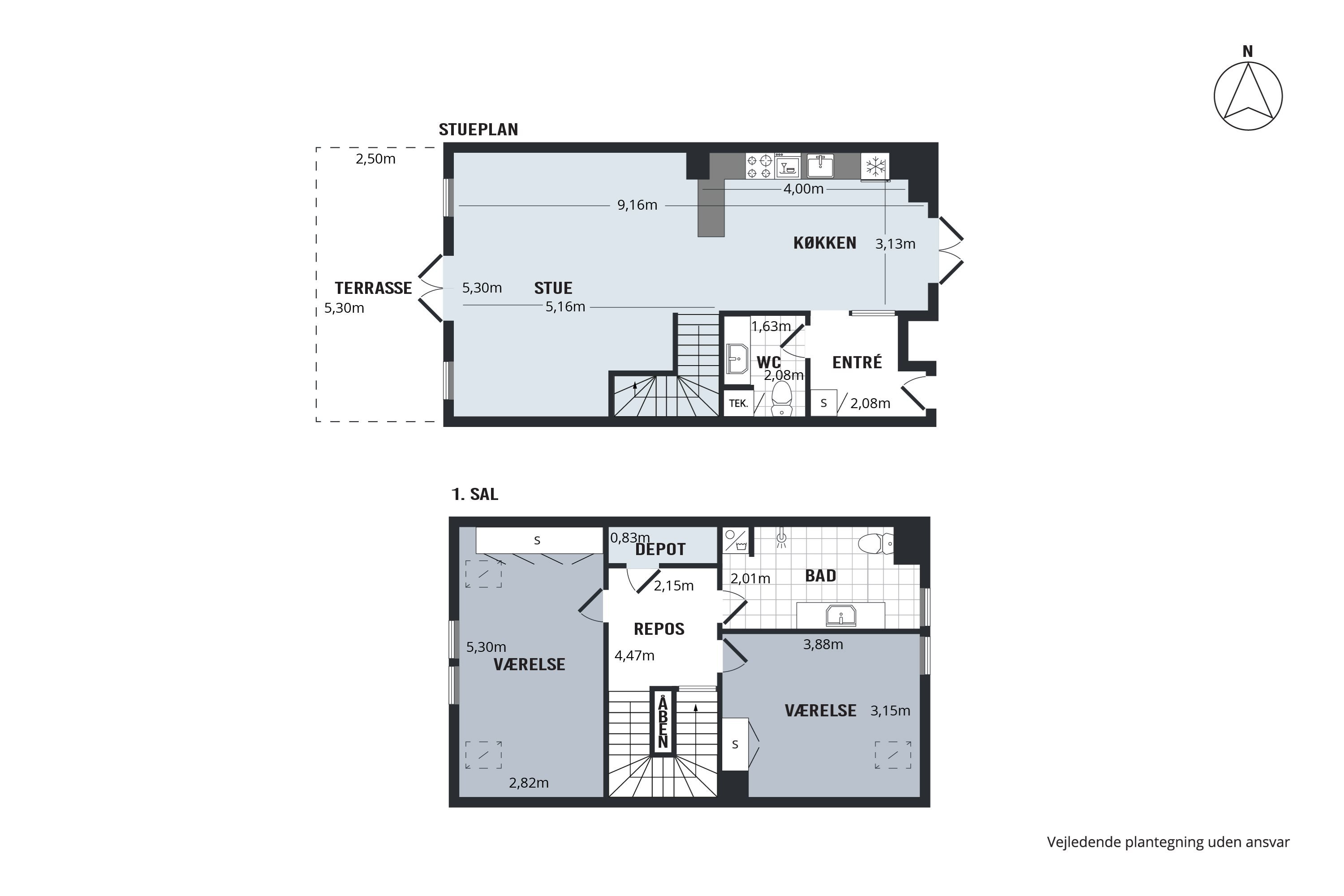 Plantegninger billede af Rikkeshave 82, Dalum, 5250 Odense SV