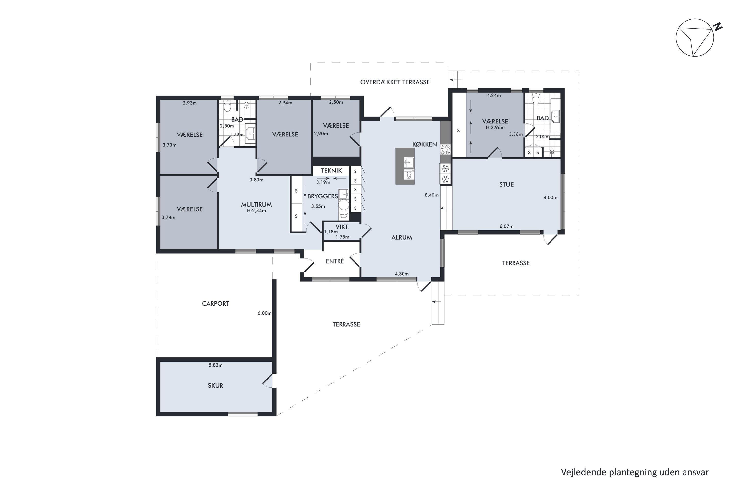 Plantegninger billede af Hegnet 20, Lund, 8700 Horsens