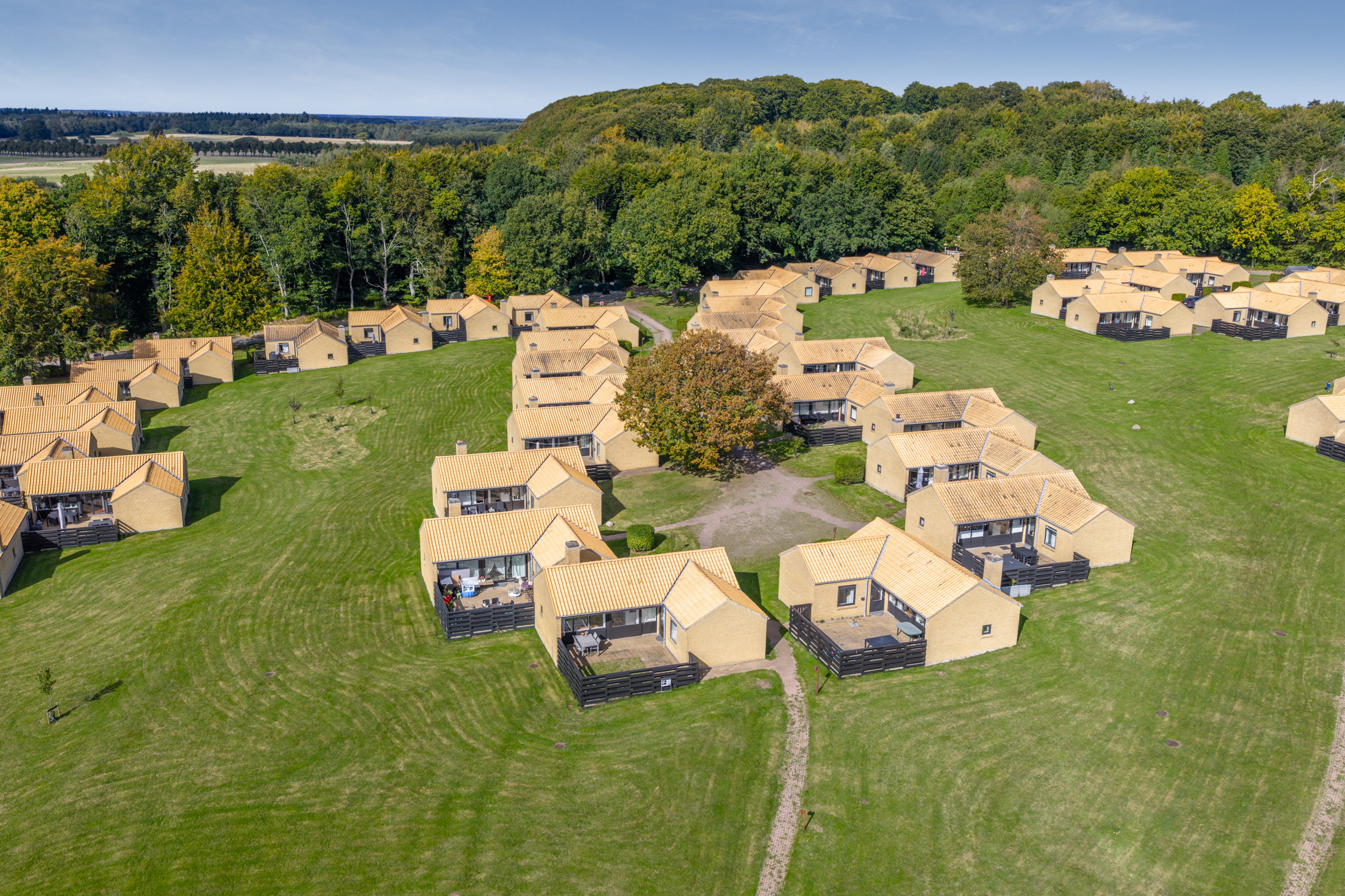 Fremhævet luftfoto billede i fuldskærmstilstand. Billede af Oddevejen 175, 5500 Middelfart