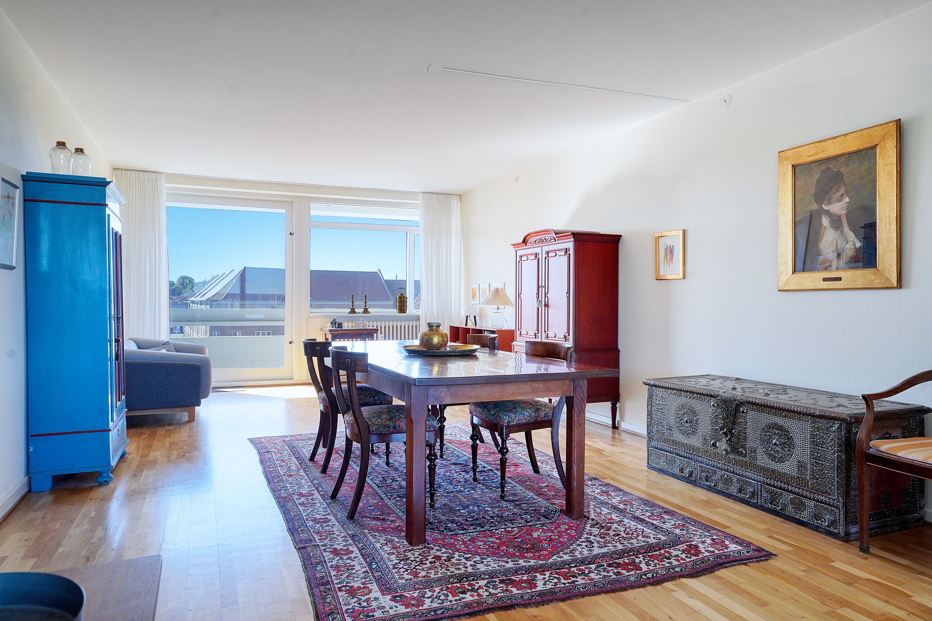 Fremhævet spisestue billede i fuldskærmstilstand. Billede af Nordlysvænget 8, 4. th., 3000 Helsingør