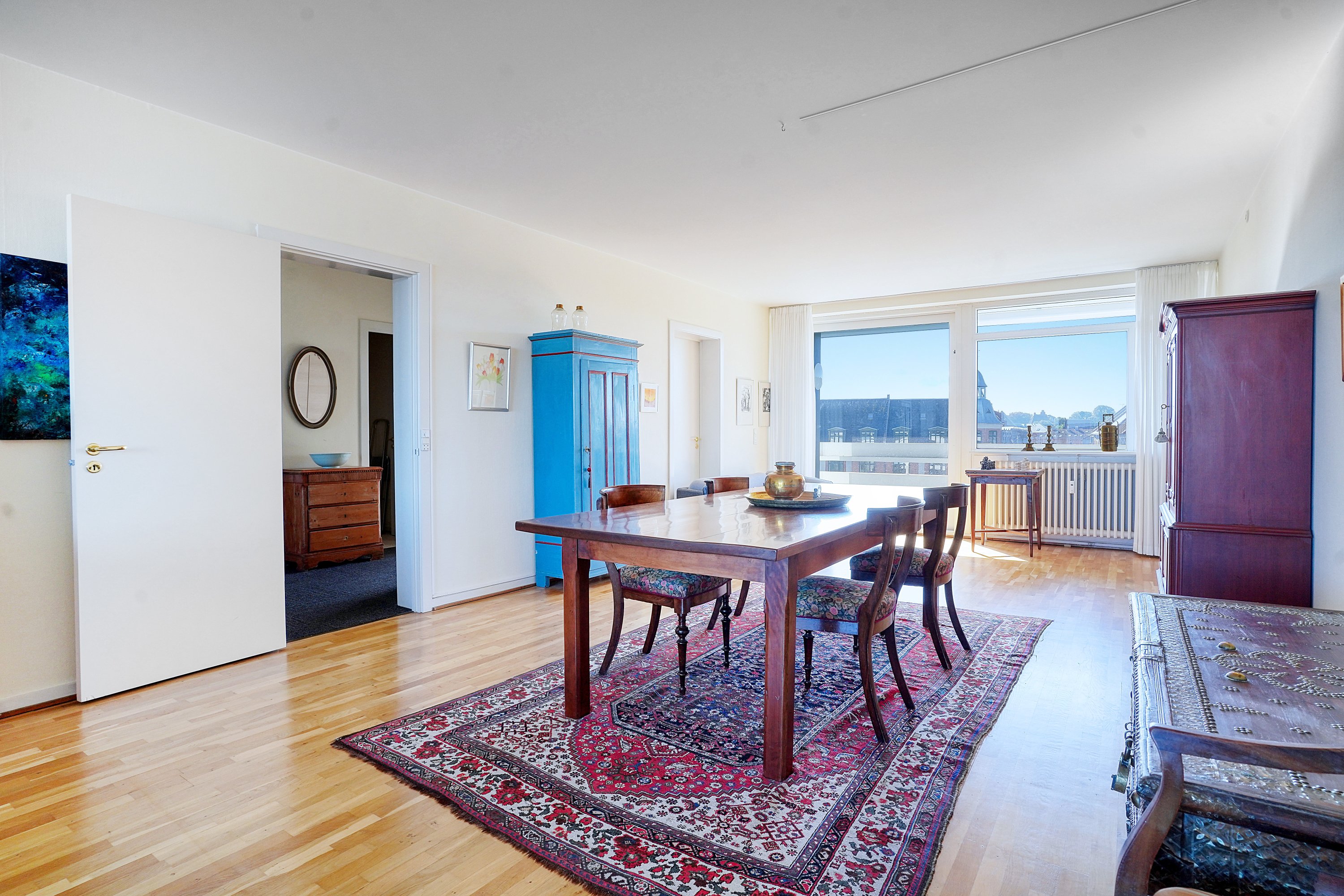 Fremhævet spisestue billede i fuldskærmstilstand. Billede af Nordlysvænget 8, 4. th., 3000 Helsingør