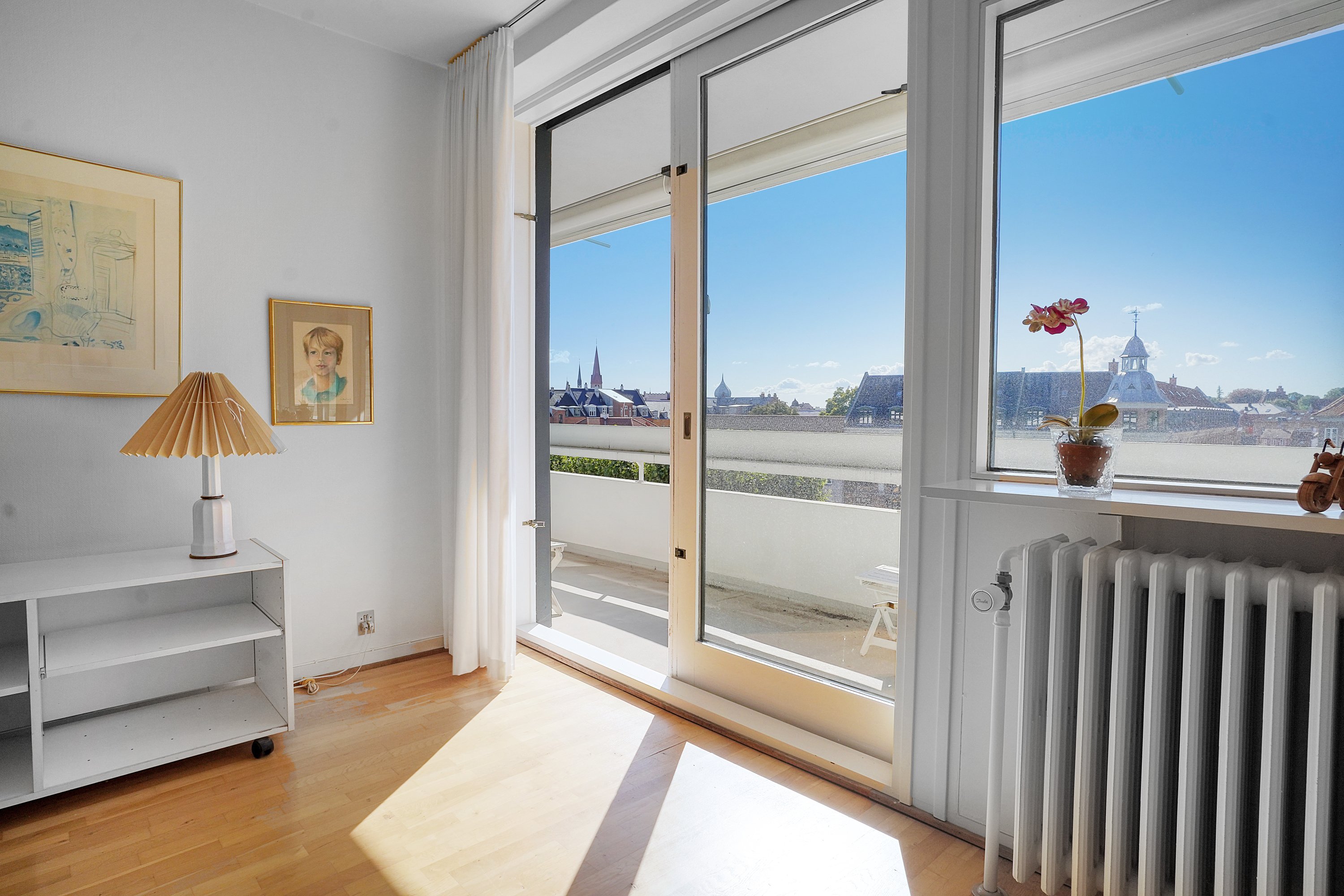 Fremhævet altan billede i fuldskærmstilstand. Billede af Nordlysvænget 8, 4. th., 3000 Helsingør