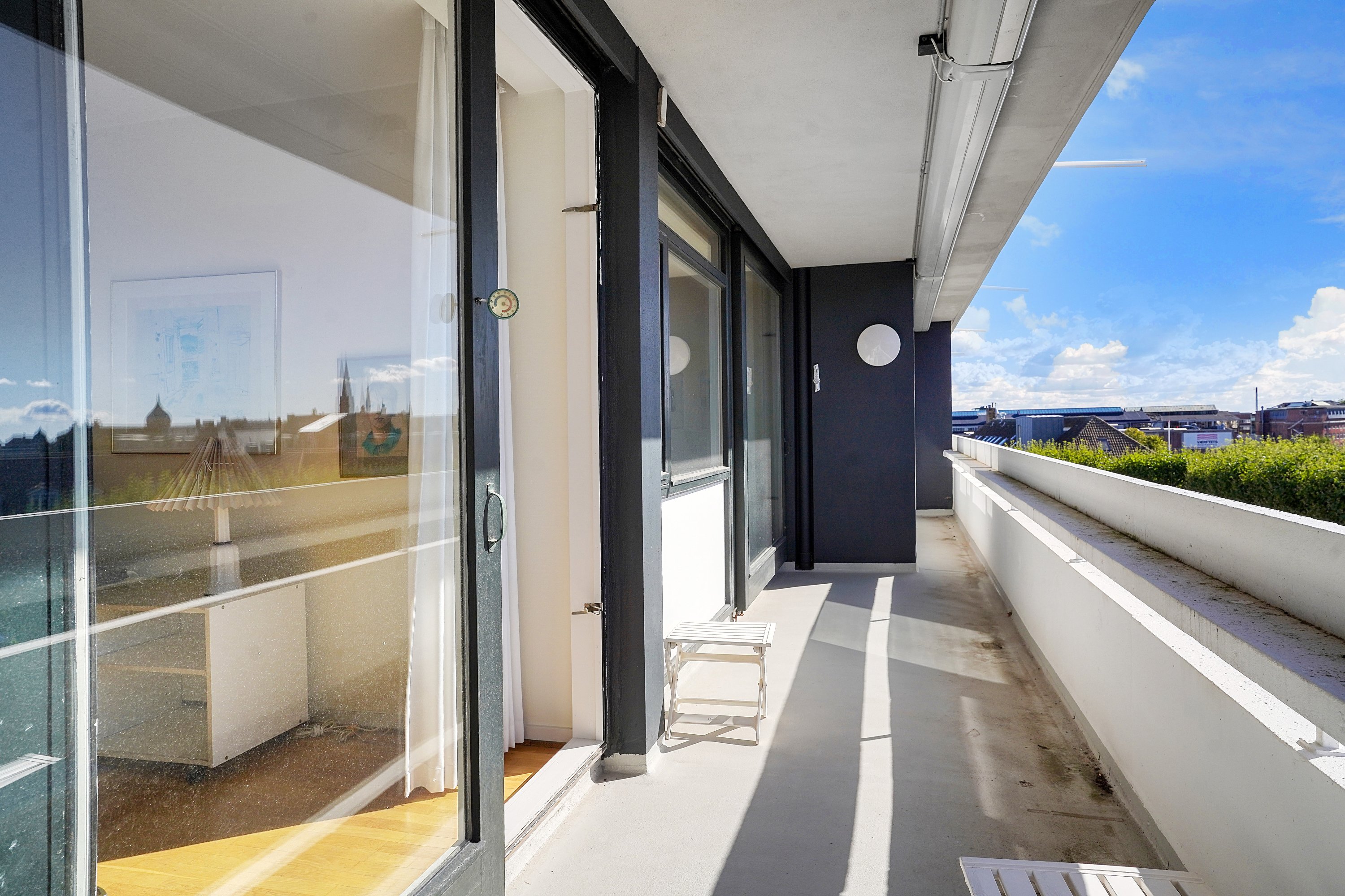 Fremhævet altan billede i fuldskærmstilstand. Billede af Nordlysvænget 8, 4. th., 3000 Helsingør