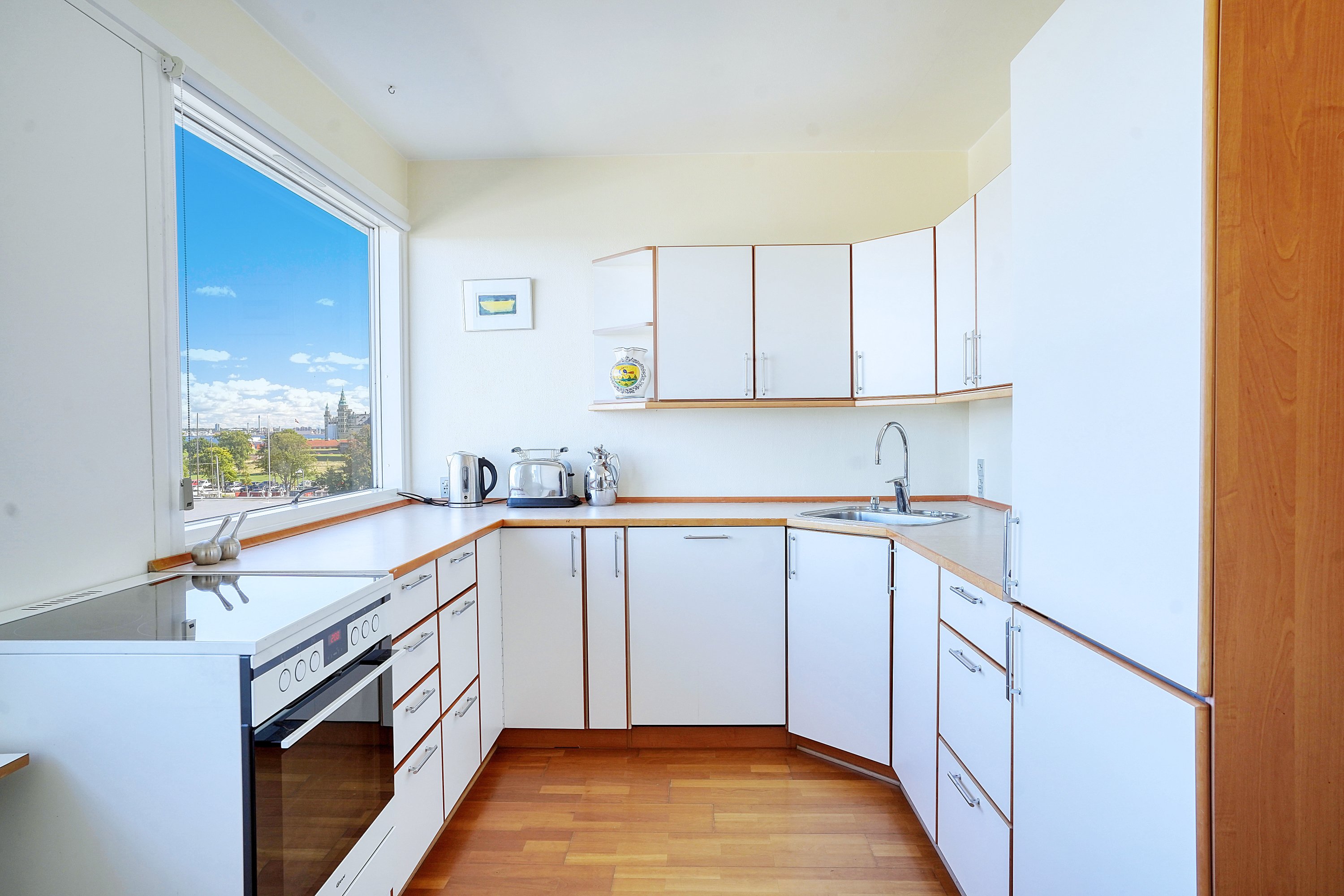 Fremhævet køkken billede i fuldskærmstilstand. Billede af Nordlysvænget 8, 4. th., 3000 Helsingør