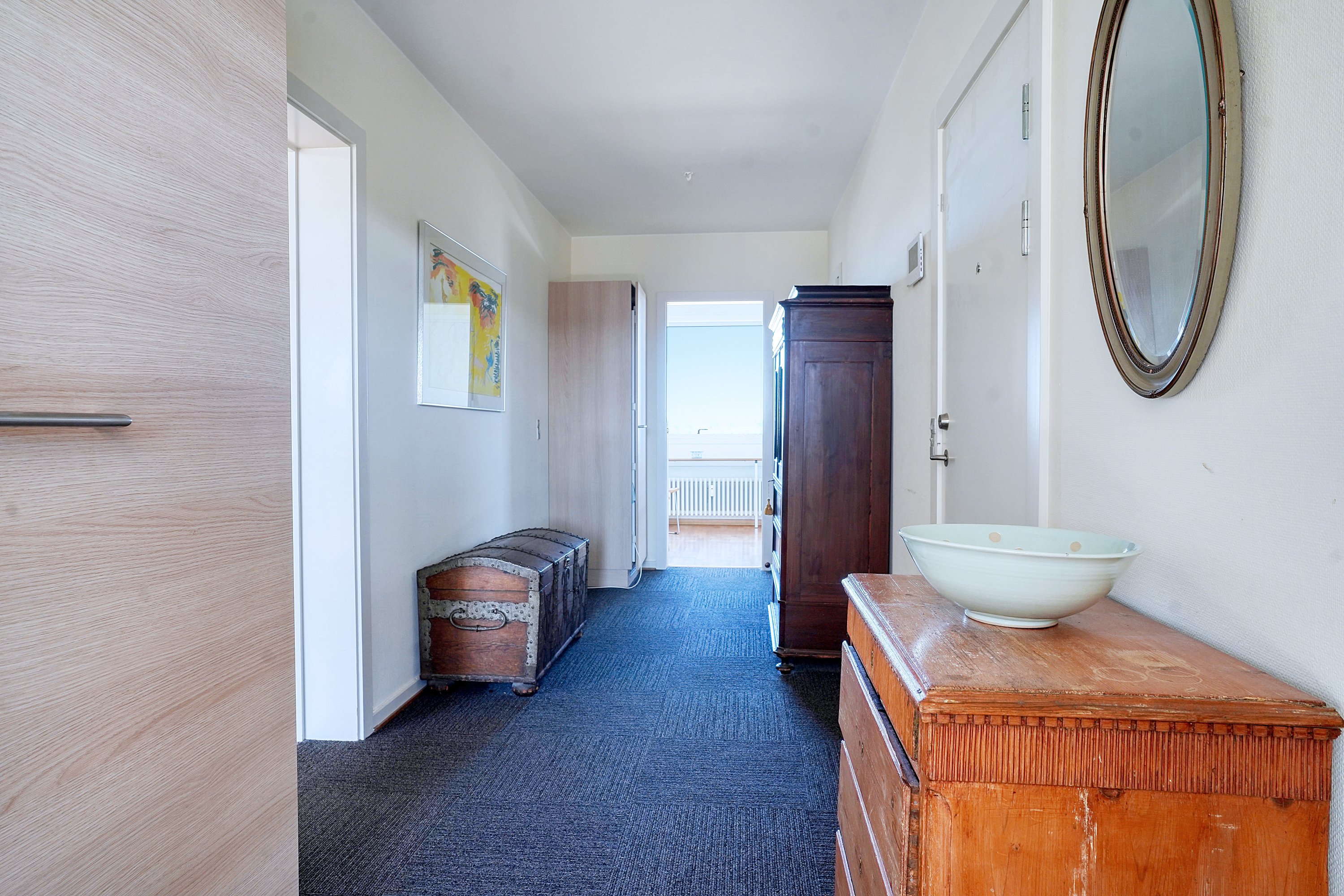 Fremhævet entré billede i fuldskærmstilstand. Billede af Nordlysvænget 8, 4. th., 3000 Helsingør