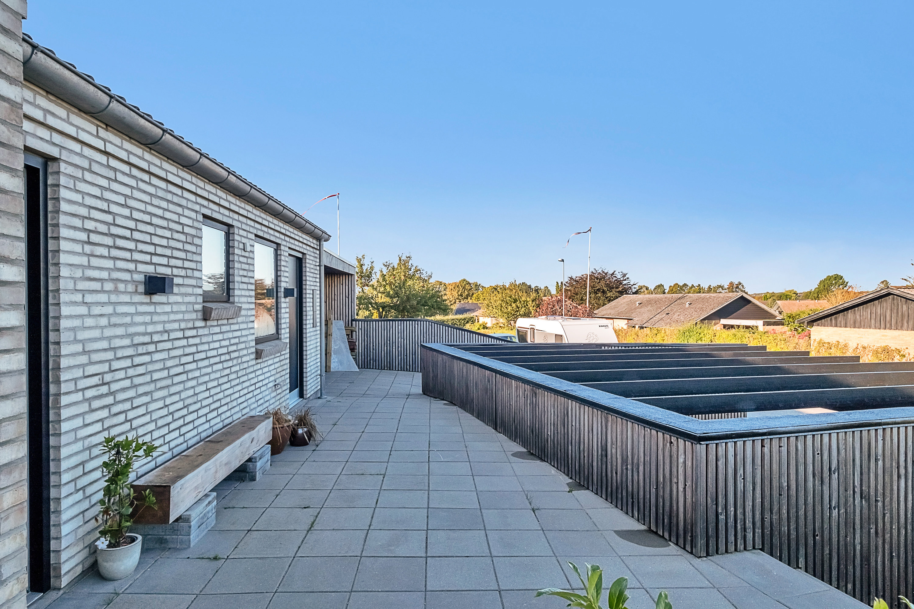 Fremhævet indgang billede i fuldskærmstilstand. Billede af Birkebakken 22, 8520 Lystrup