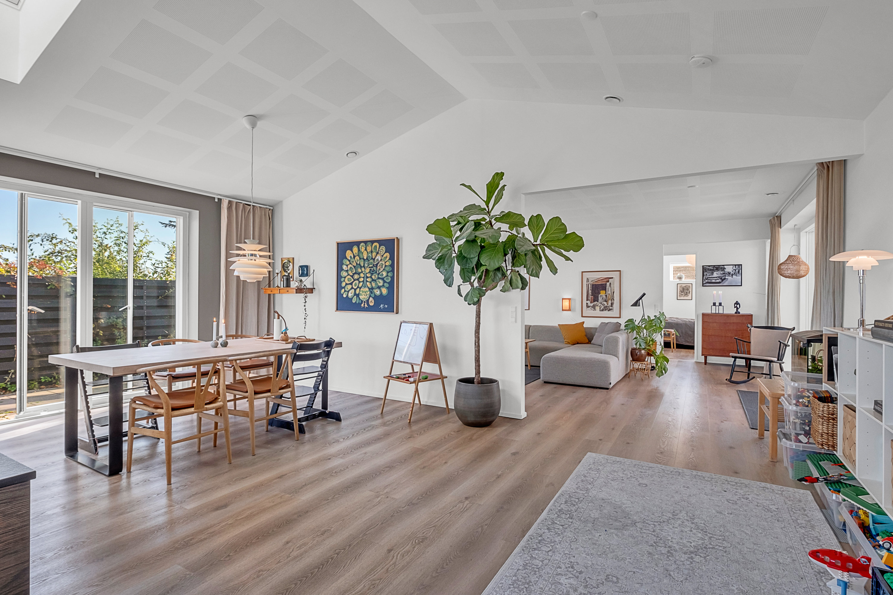 Fremhævet køkken alrum billede i fuldskærmstilstand. Billede af Birkebakken 22, 8520 Lystrup