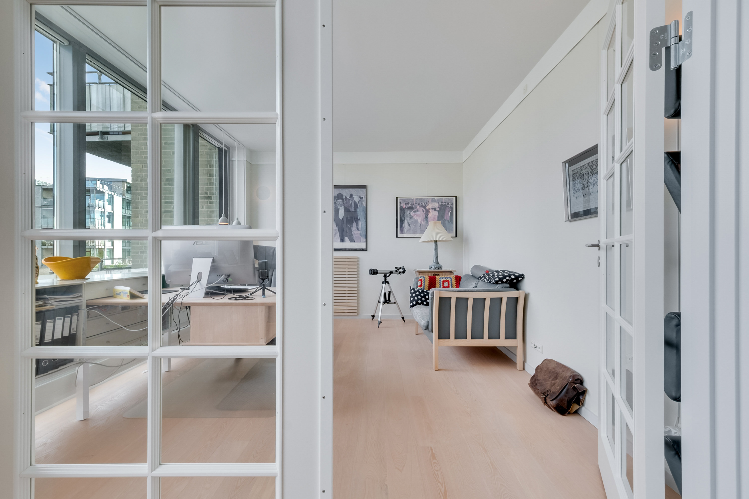 Fremhævet stue billede i fuldskærmstilstand. Billede af Sydkajen 4, 1. tv., 5800 Nyborg