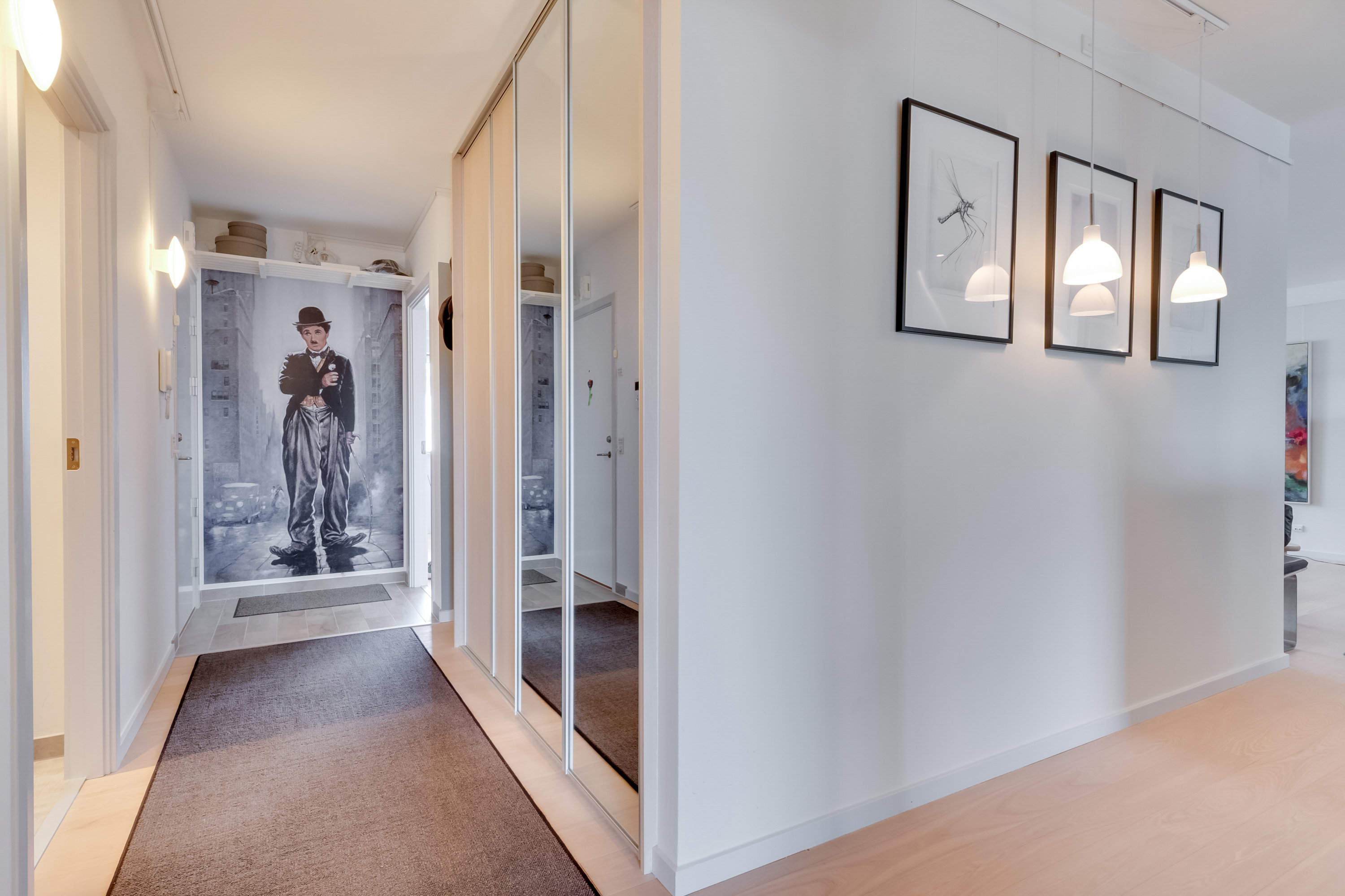 Fremhævet gang billede i fuldskærmstilstand. Billede af Sydkajen 4, 1. tv., 5800 Nyborg