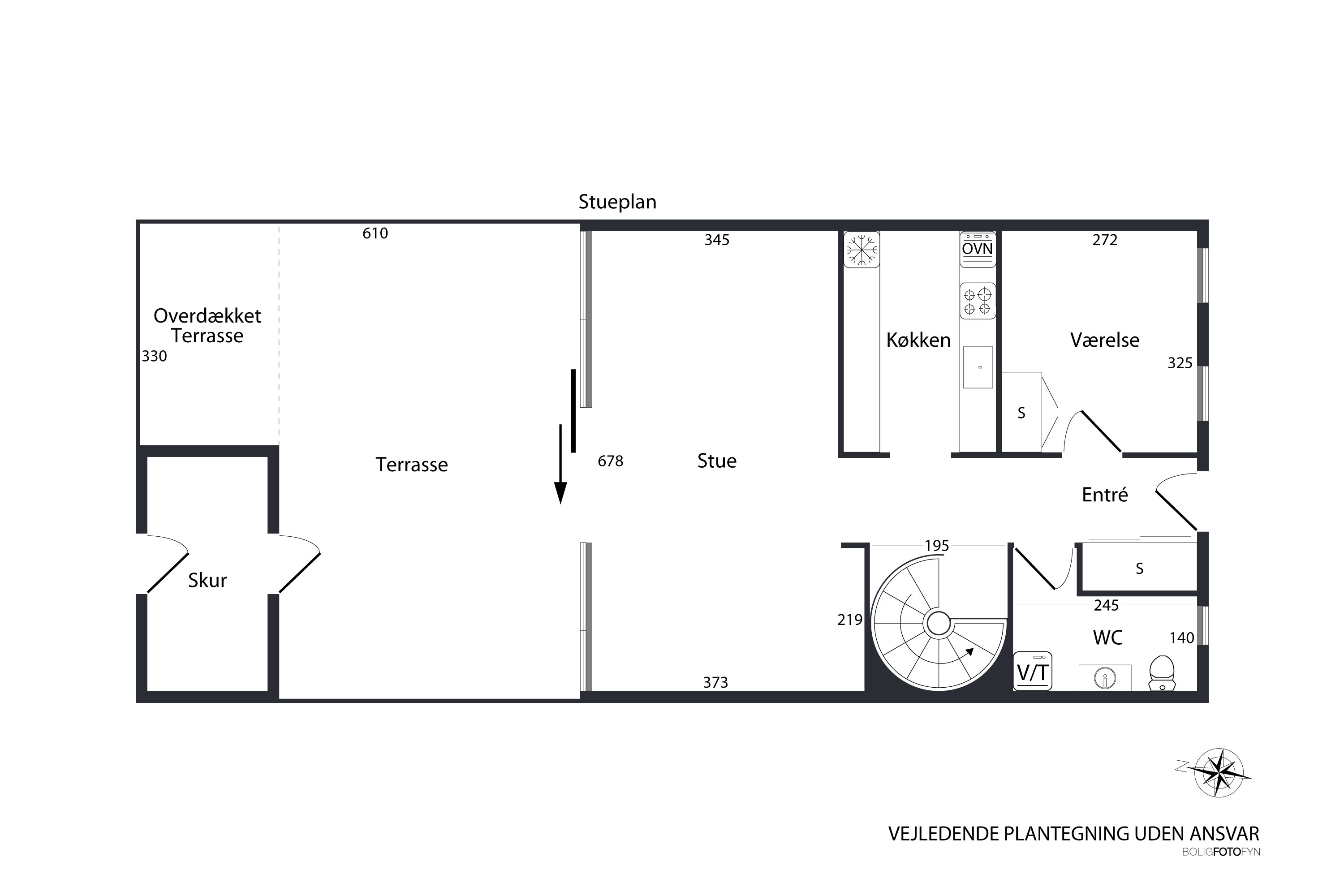 Plantegninger billede af Nyenstad 25, 5800 Nyborg
