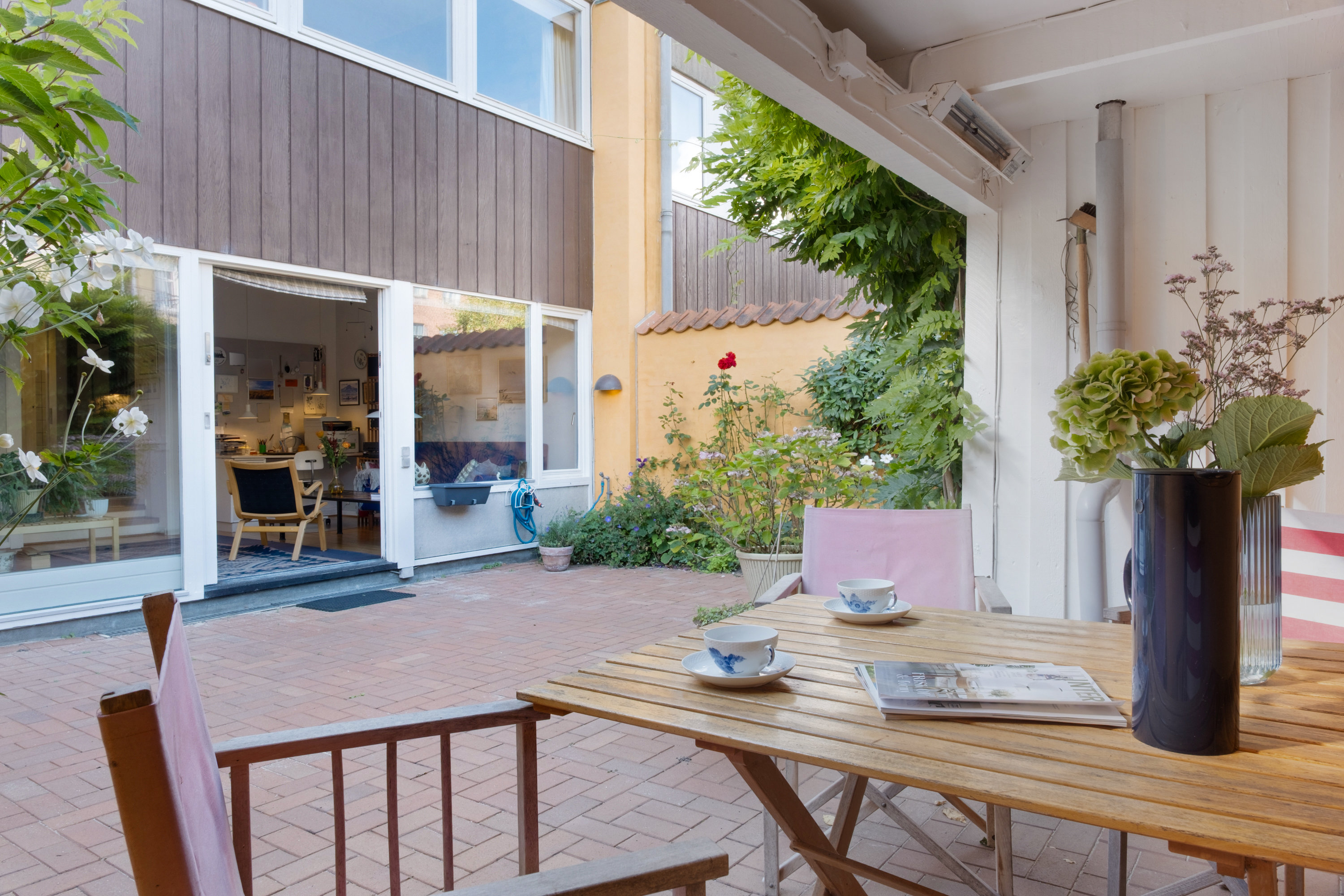 Fremhævet terrasse billede i fuldskærmstilstand. Billede af Nyenstad 25, 5800 Nyborg