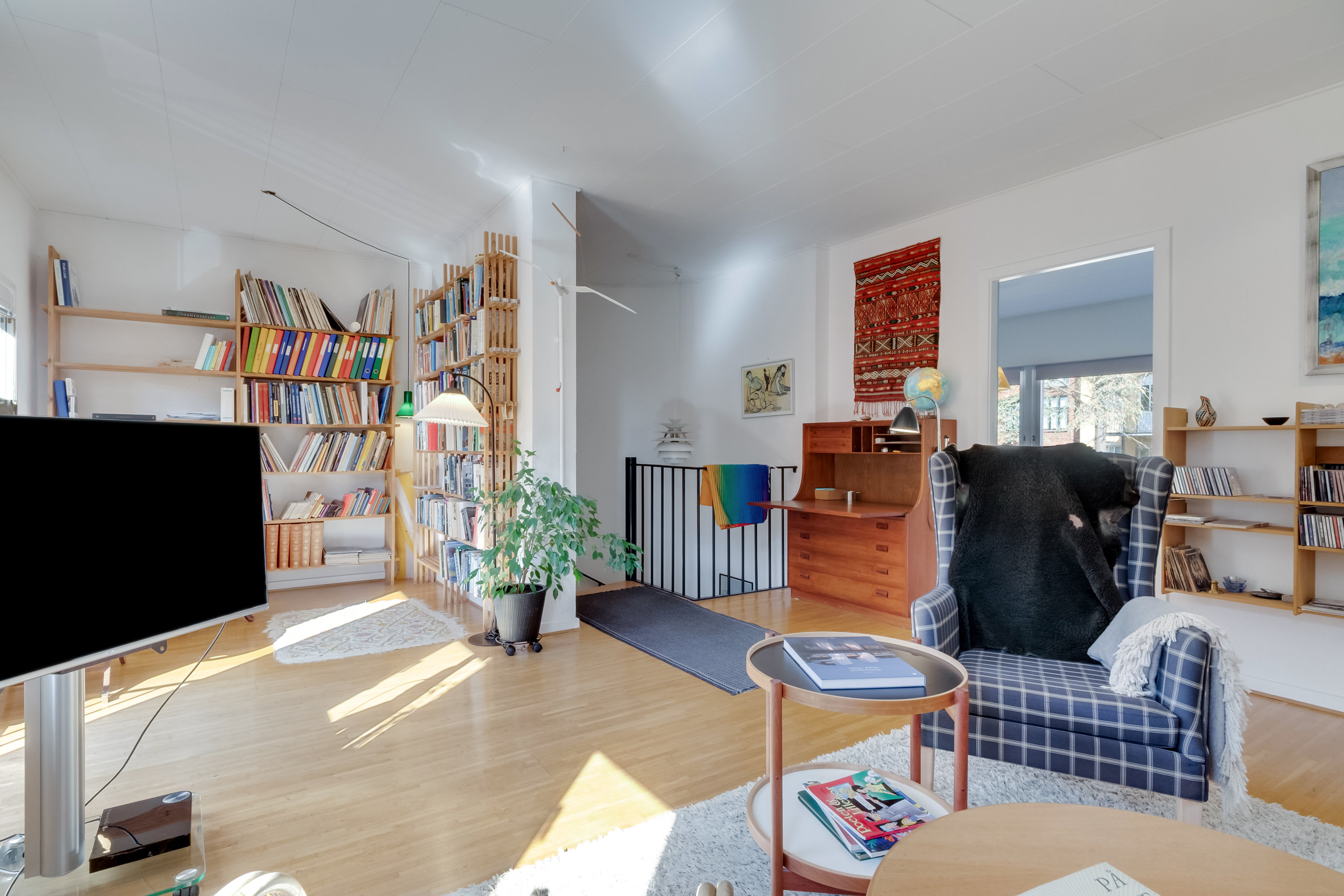 Fremhævet stue billede i fuldskærmstilstand. Billede af Nyenstad 25, 5800 Nyborg