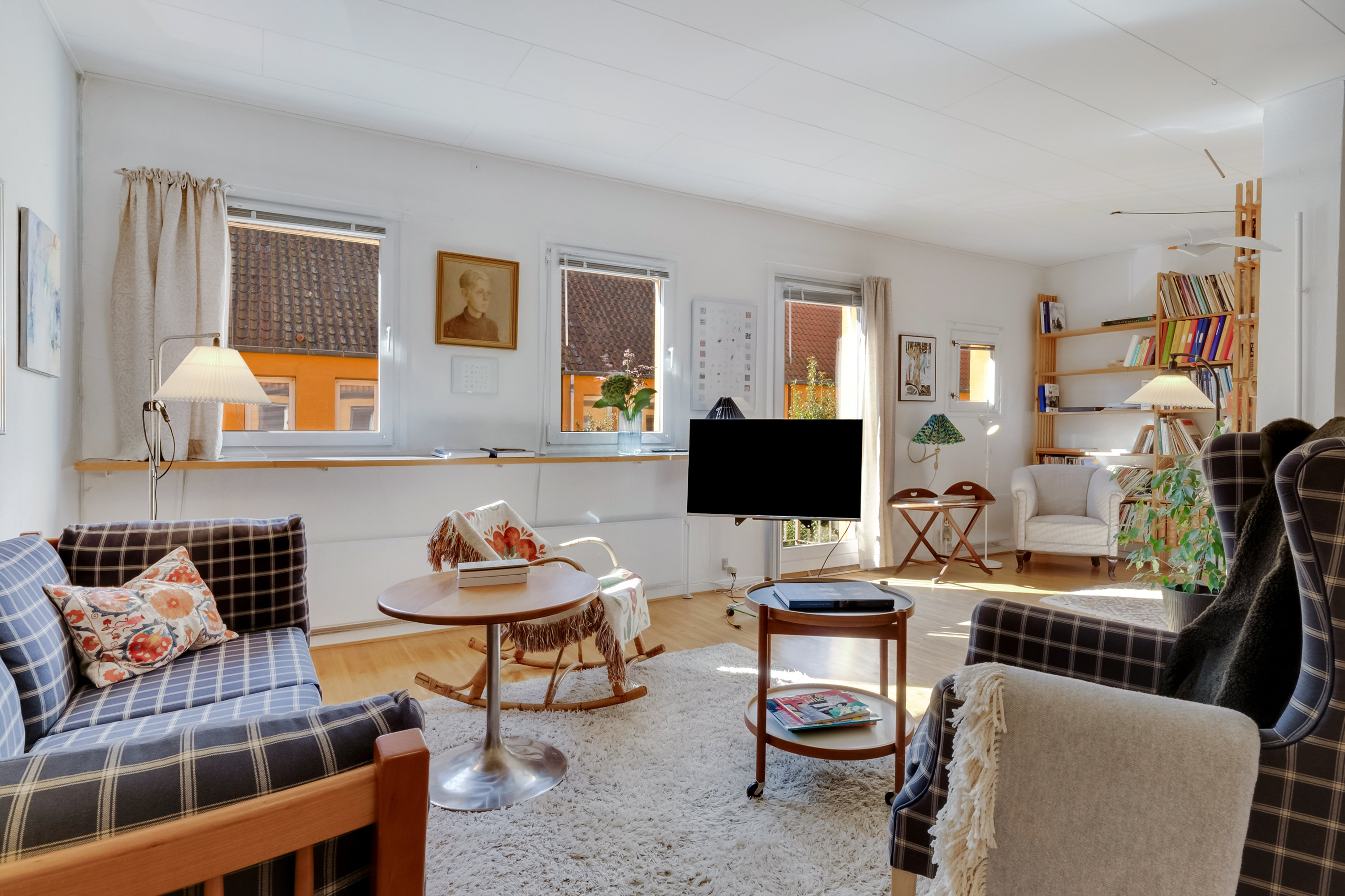 Fremhævet stue billede i fuldskærmstilstand. Billede af Nyenstad 25, 5800 Nyborg