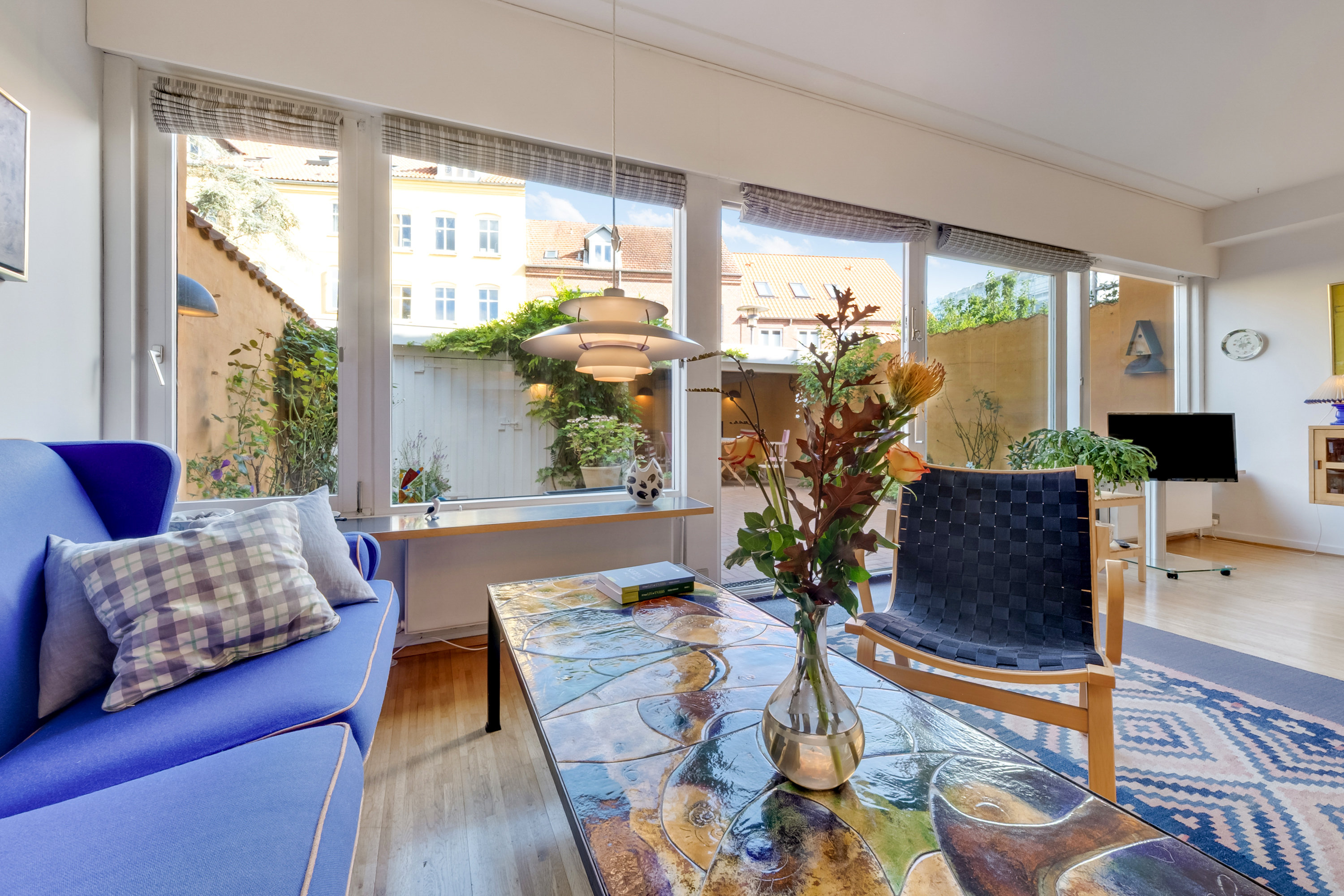 Fremhævet stue billede i fuldskærmstilstand. Billede af Nyenstad 25, 5800 Nyborg