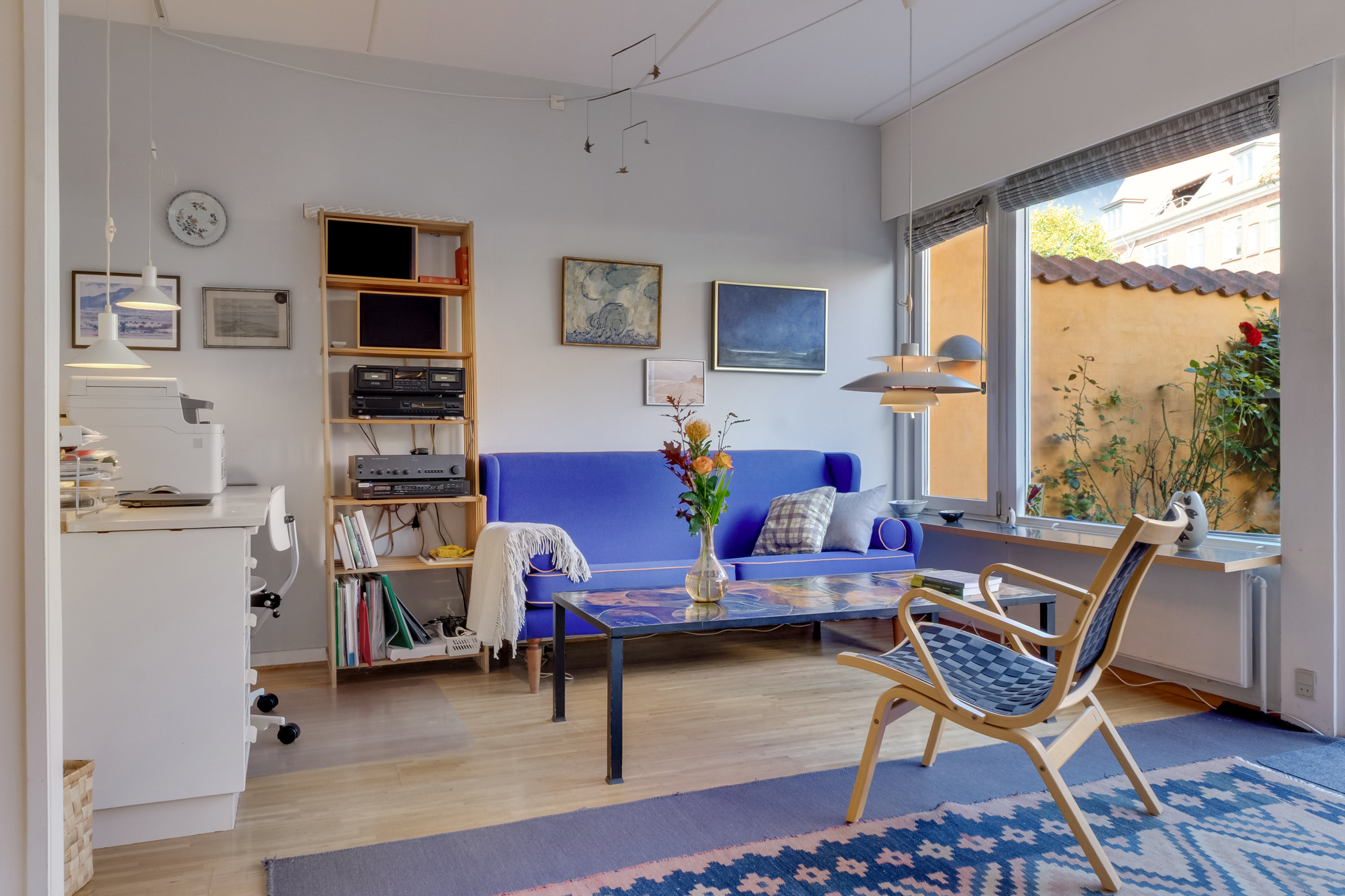 Fremhævet stue billede i fuldskærmstilstand. Billede af Nyenstad 25, 5800 Nyborg