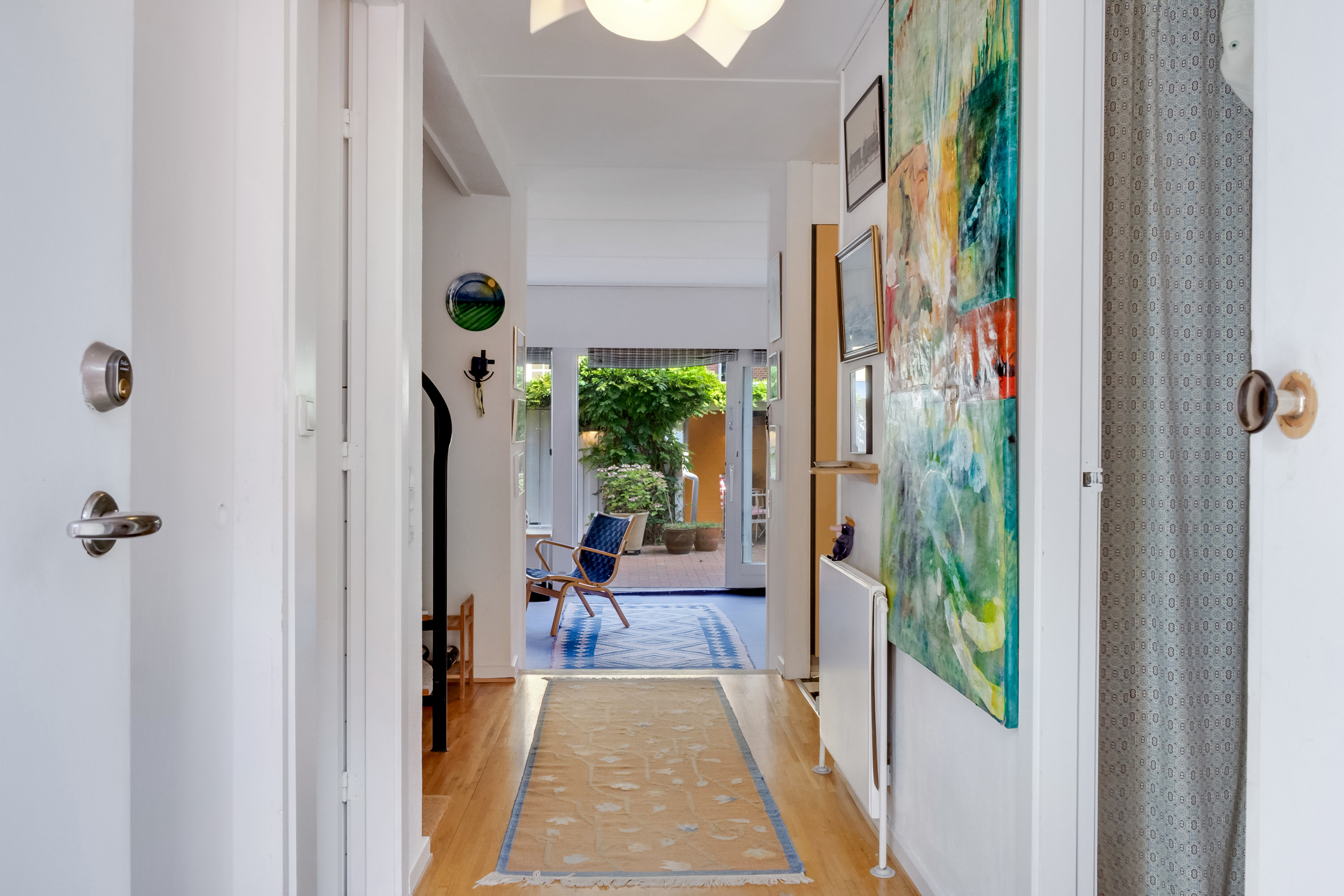 Fremhævet gang billede i fuldskærmstilstand. Billede af Nyenstad 25, 5800 Nyborg