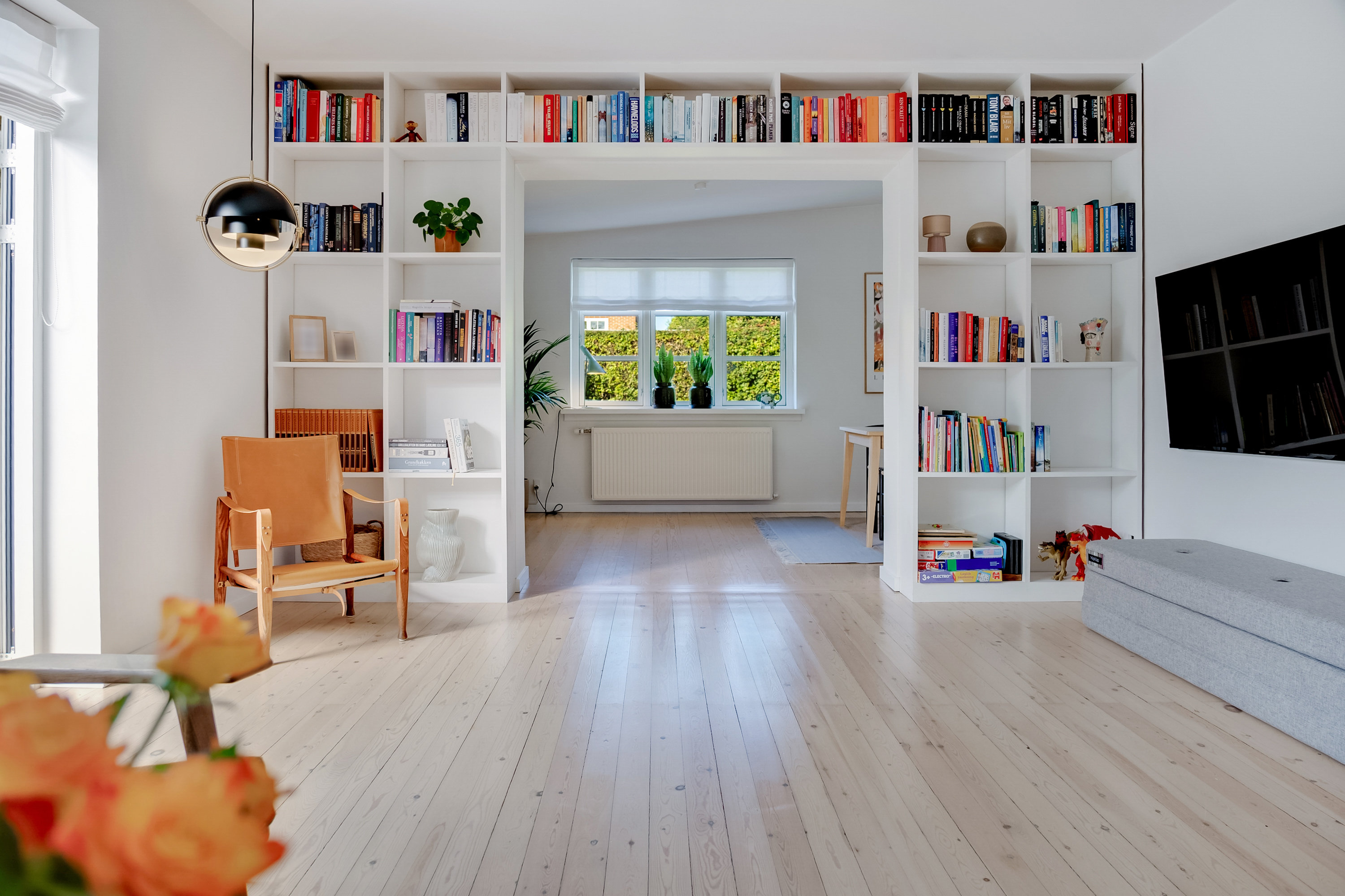 Fremhævet stue billede i fuldskærmstilstand. Billede af Aldershvilevej 37, 5800 Nyborg