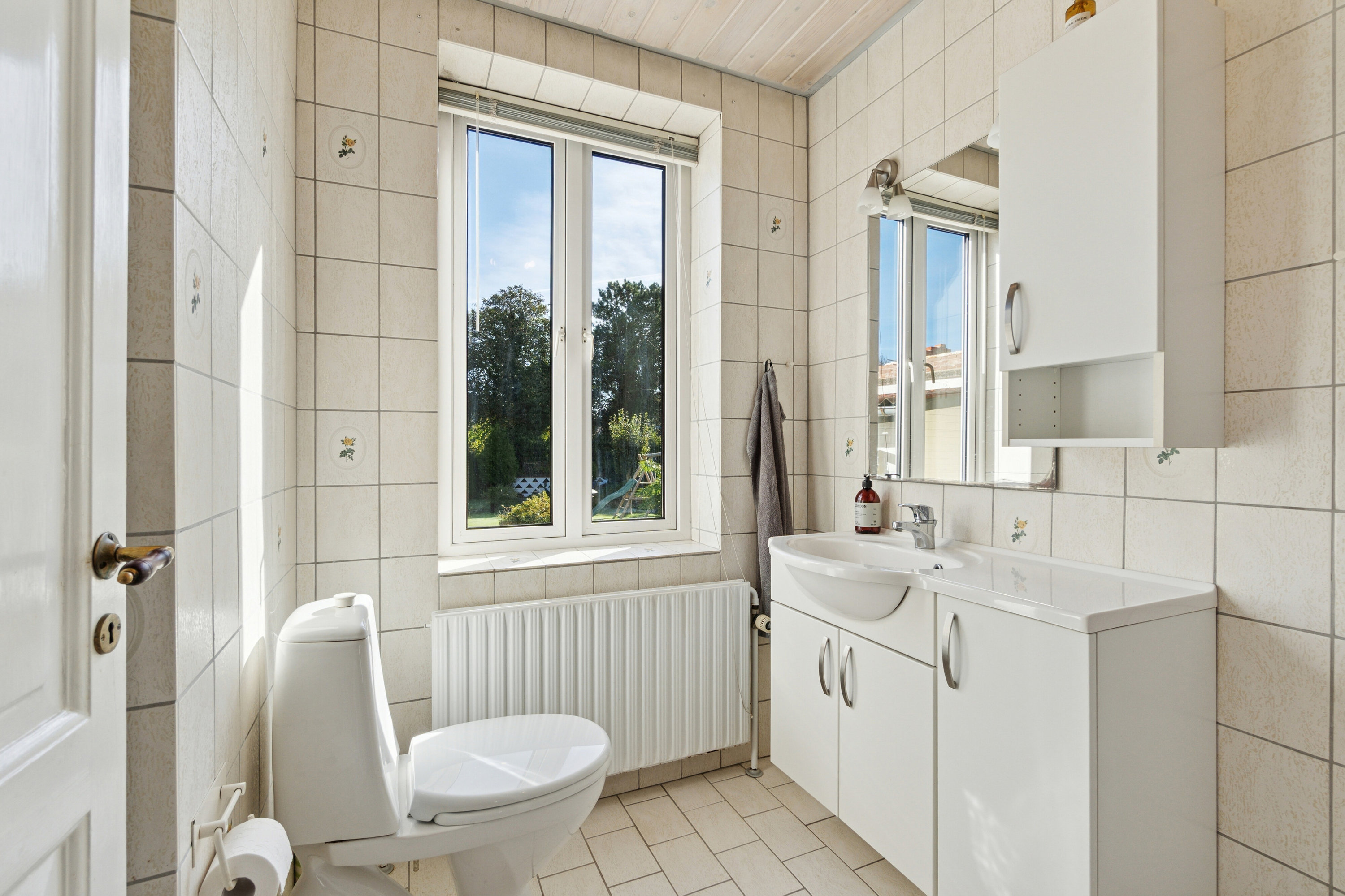 Fremhævet badeværelse billede i fuldskærmstilstand. Billede af Margrethevej 17, 7700 Thisted