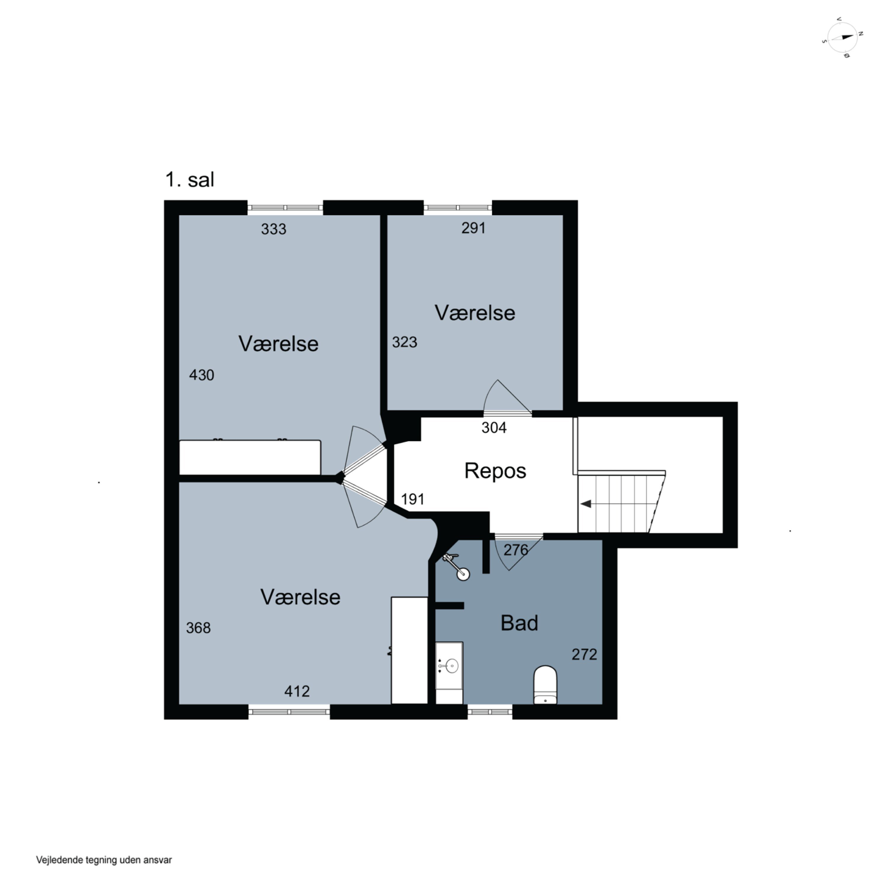 Plantegninger billede af Margrethevej 17, 7700 Thisted
