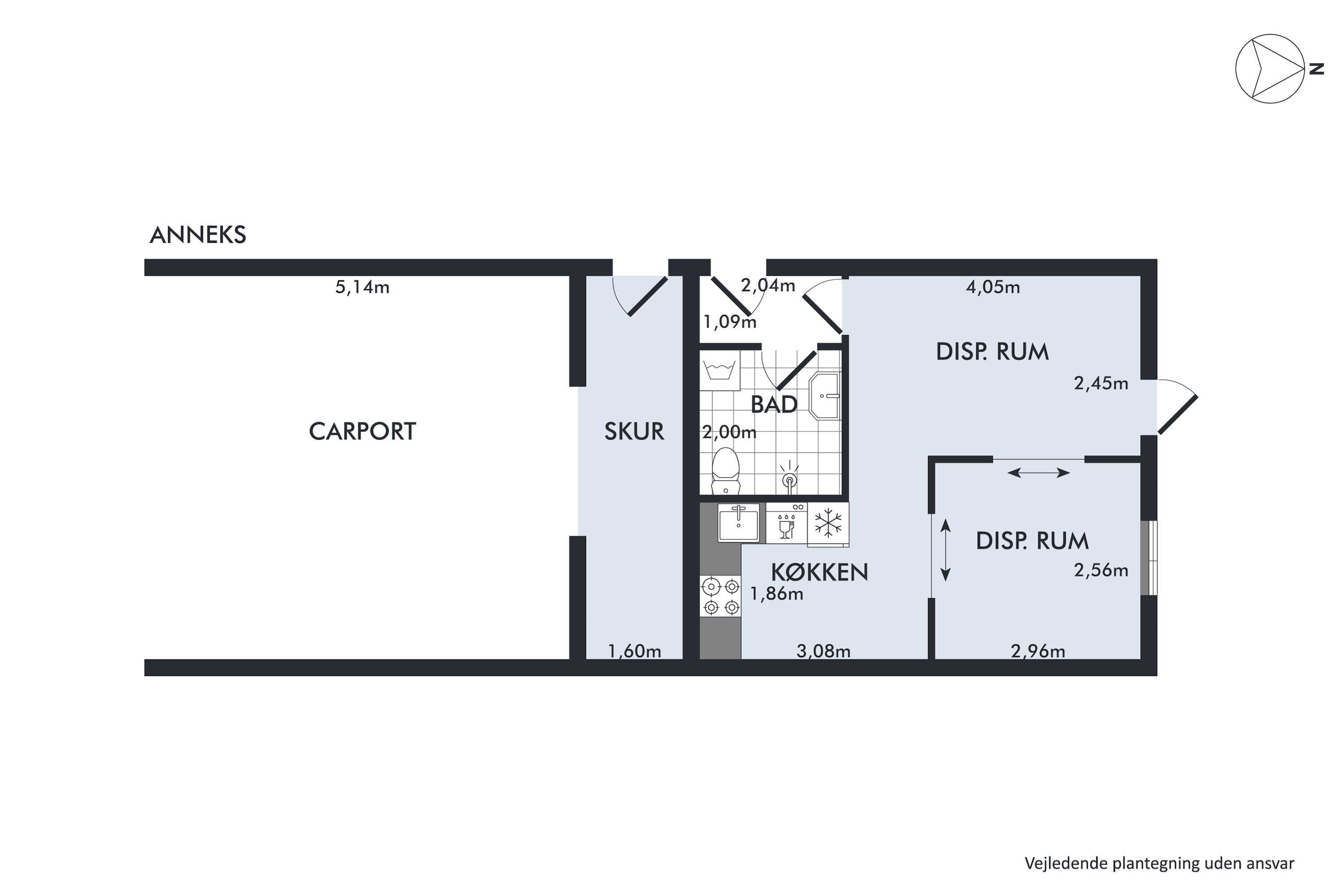 Plantegninger billede af Værebrovej 65, 2880 Bagsværd