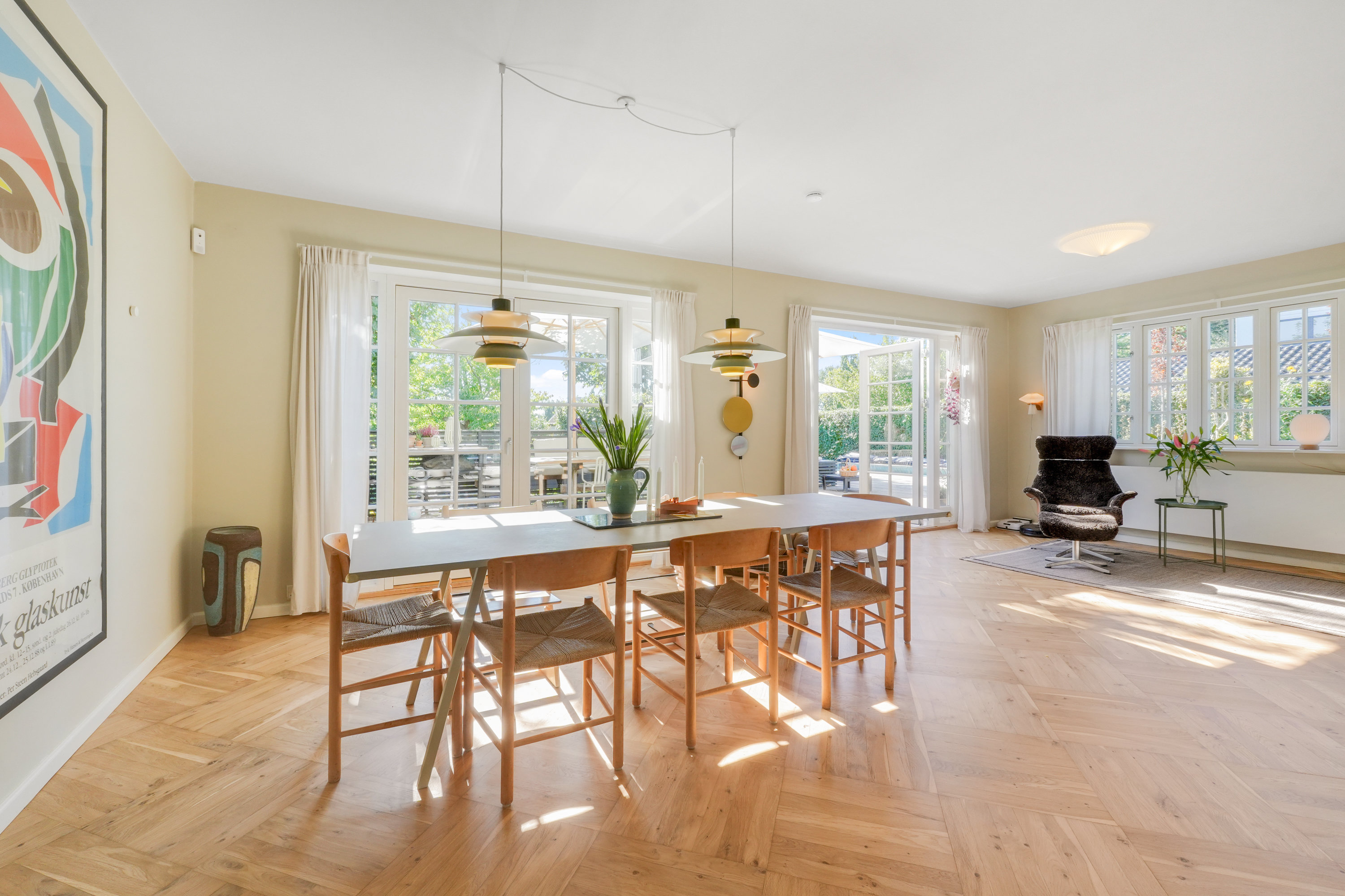 Fremhævet andet billede i fuldskærmstilstand. Billede af Lillevang 11, 3460 Birkerød