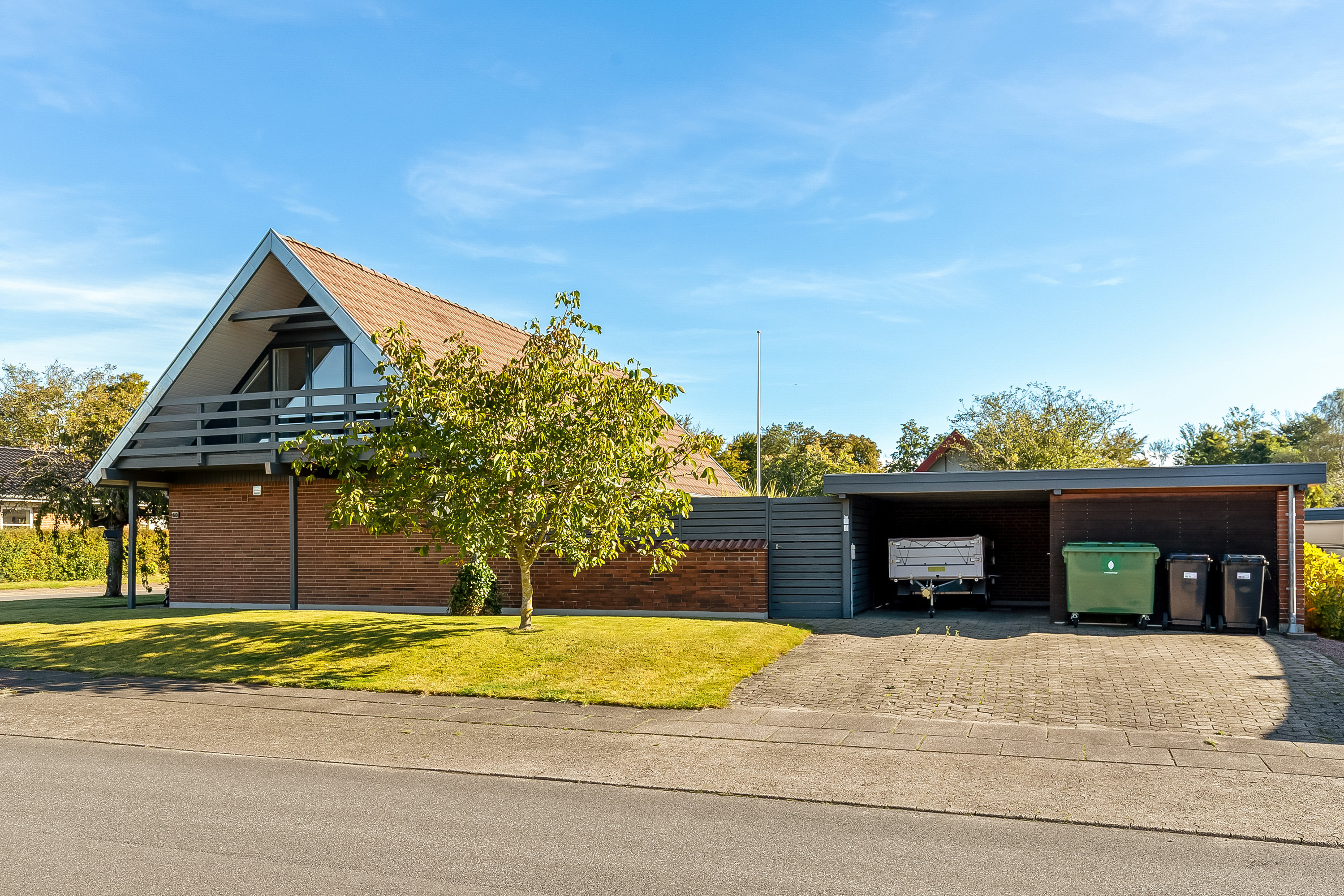 Fremhævet ejendommen billede i fuldskærmstilstand. Billede af Hesselkær 50, 7100 Vejle