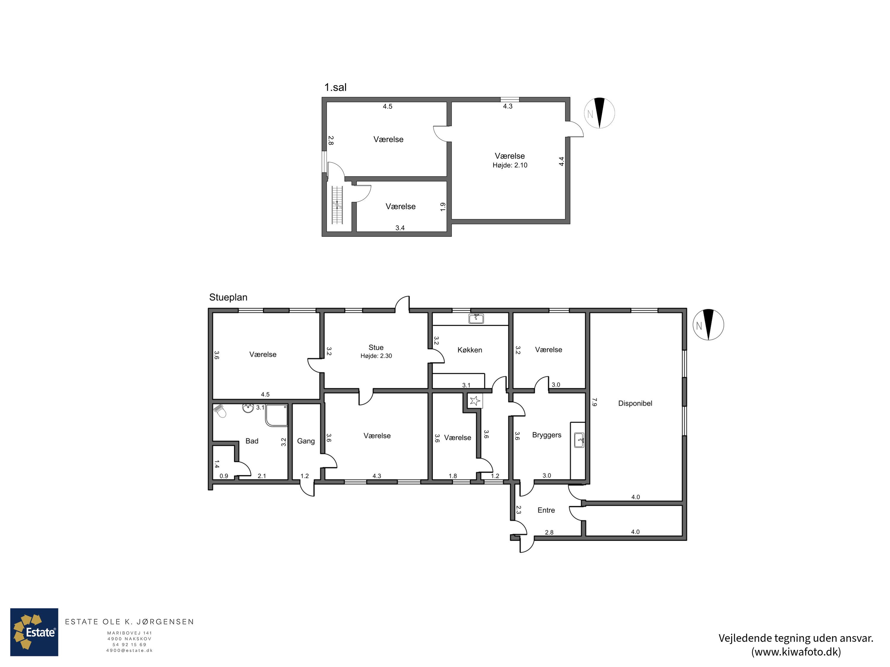 Plantegninger billede af Keldernæs Hovvej 4, 4952 Stokkemarke