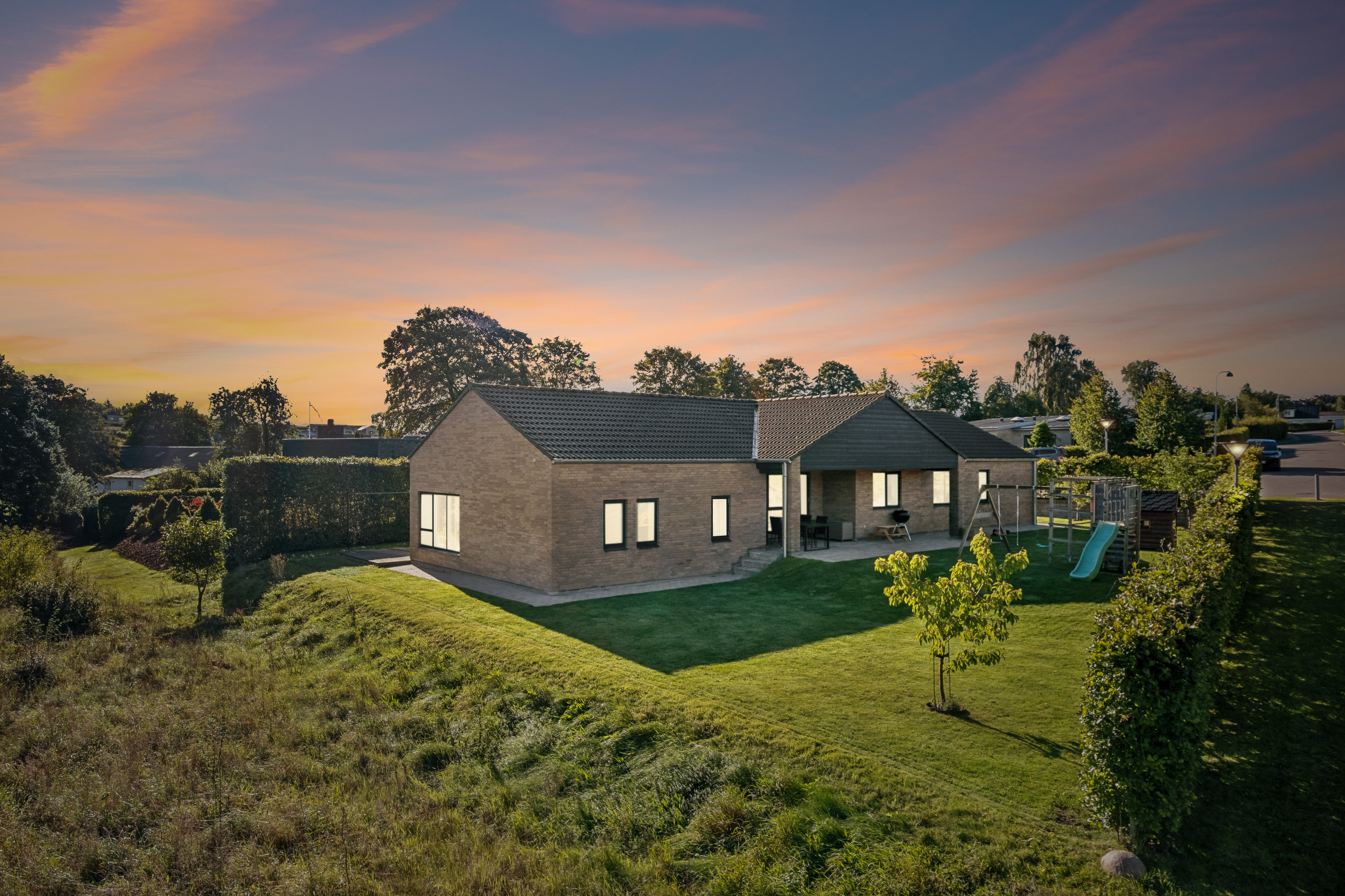 Fremhævet ejendommen billede i fuldskærmstilstand. Billede af Hegnet 20, Lund, 8700 Horsens