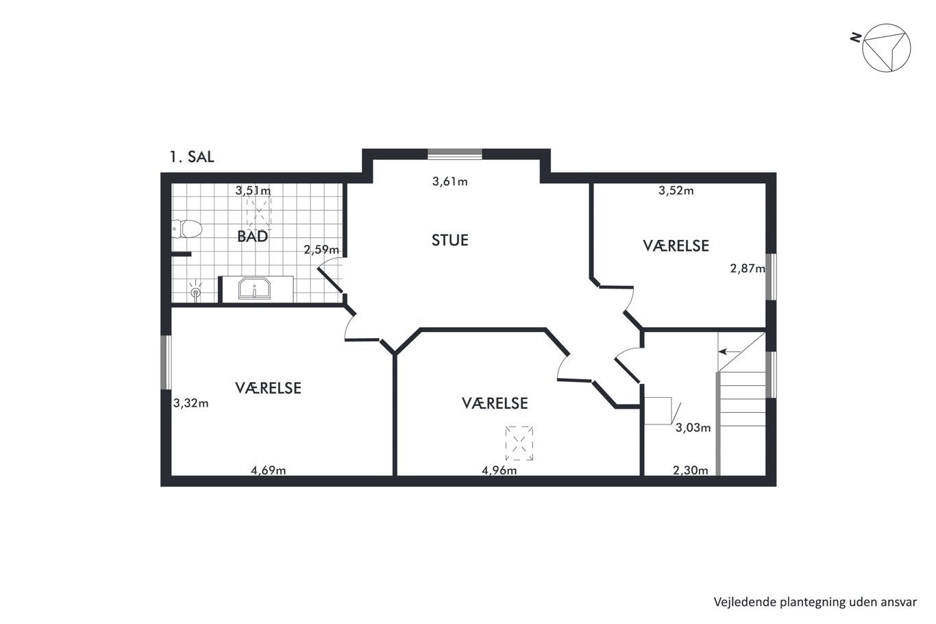 Plantegninger billede af Sdr Lourupvej 30, Lourup, 6690 Gørding