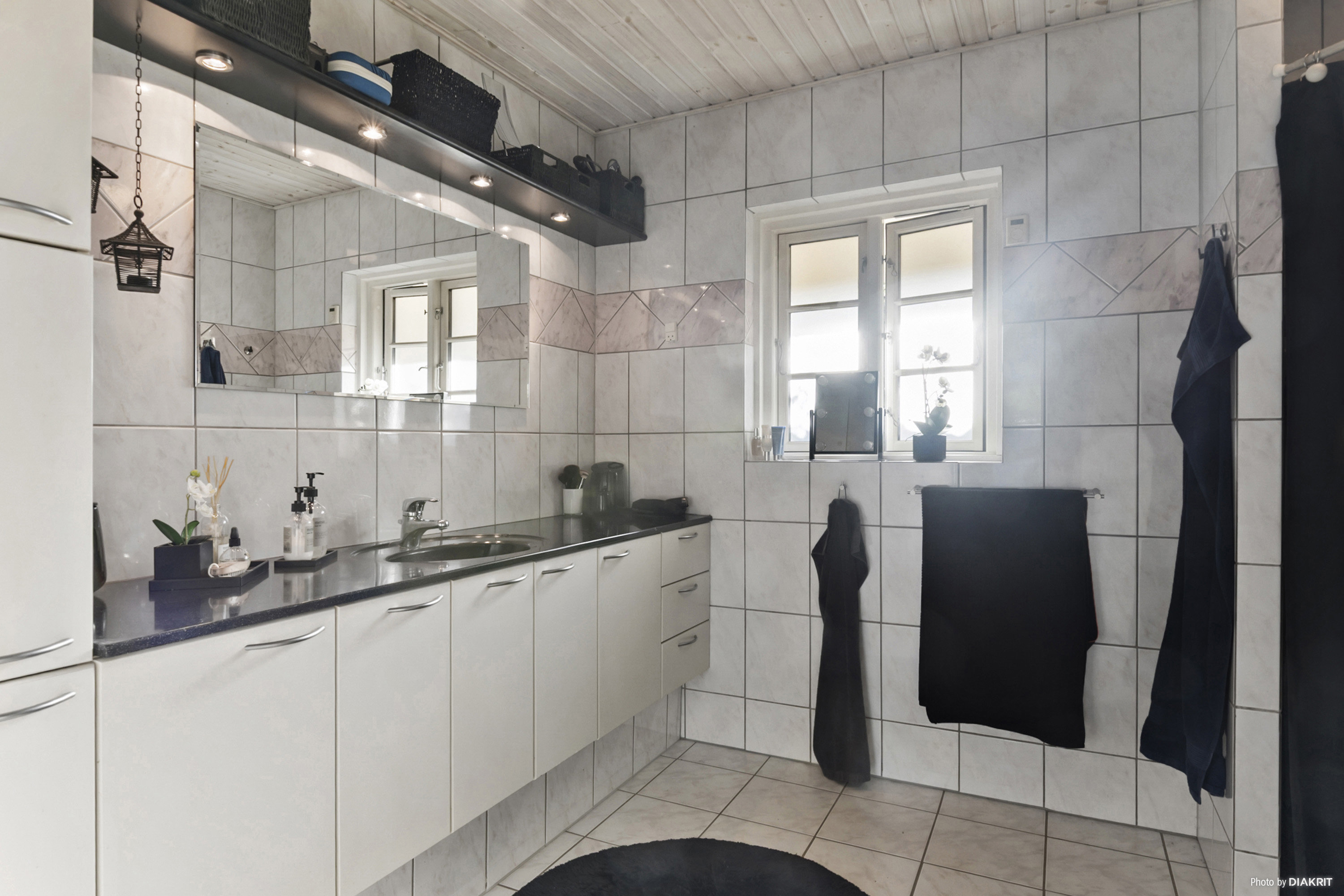 Fremhævet badeværelse billede i fuldskærmstilstand. Billede af Grønnevej 19, Lellinge, 4600 Køge