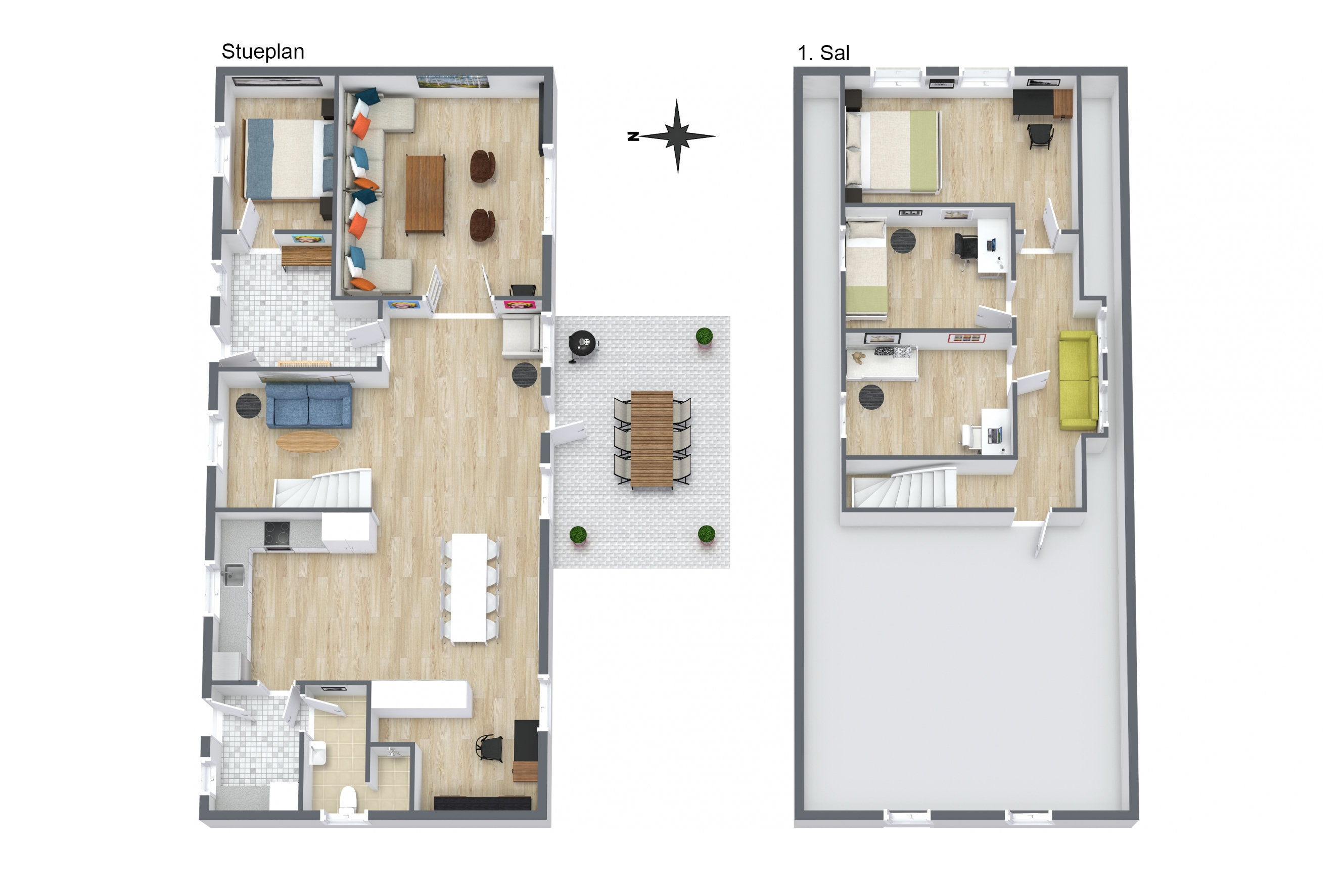 Plantegninger billede af Stenhøjvej 531, Stenhøj, 9900 Frederikshavn